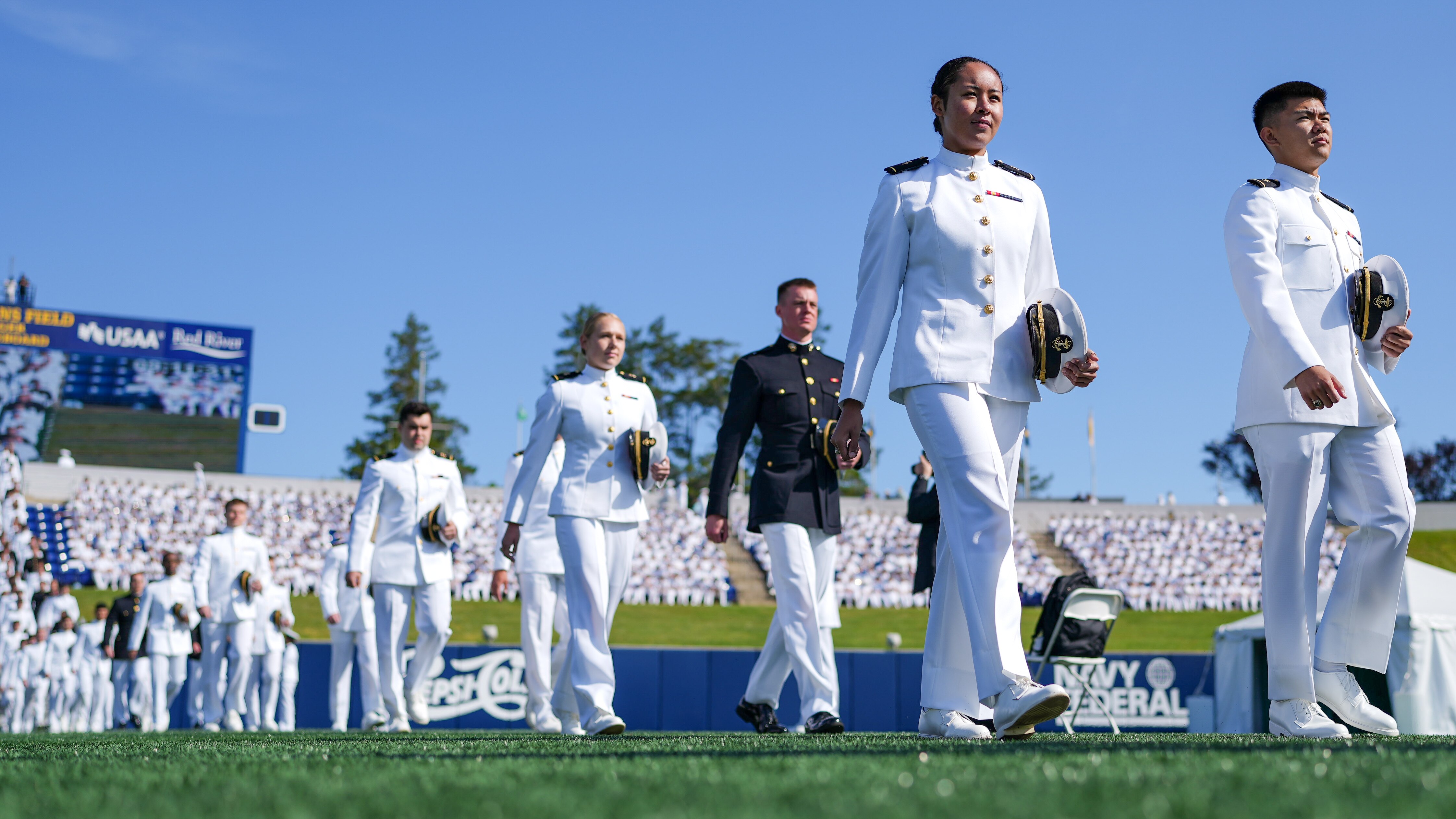 A federal judge upheld the Naval Academy’s consideration of race in admissions, which he said is “narrowly tailored” to meet its national security interests.