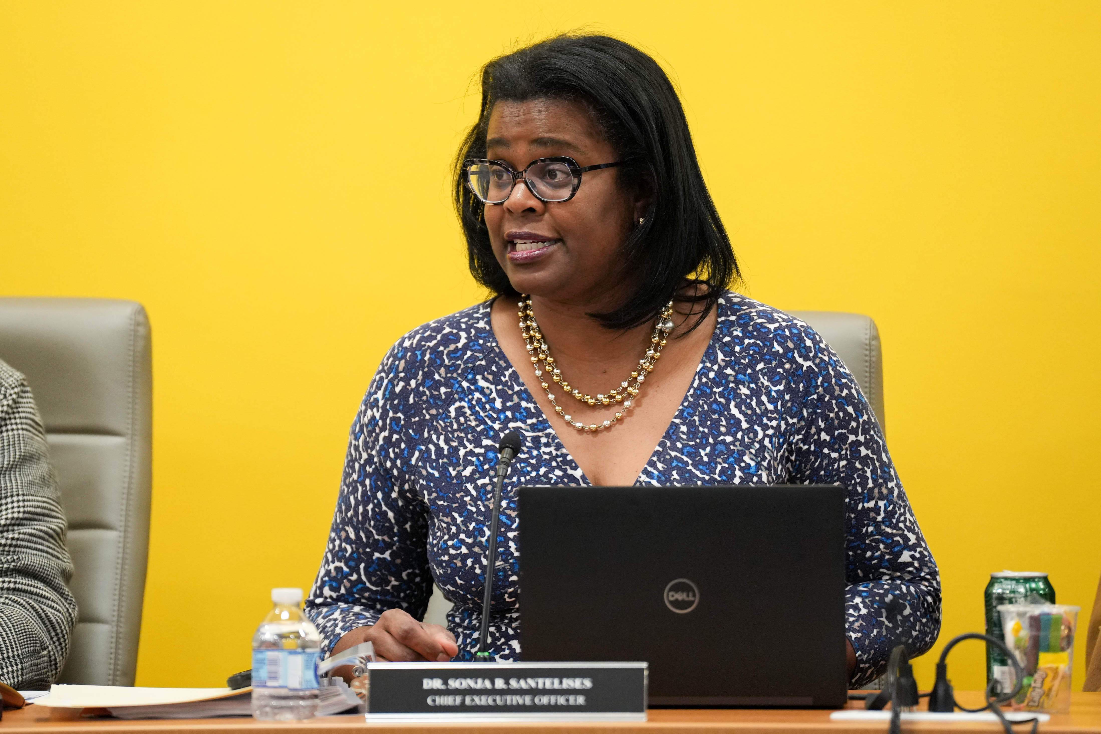 Dr. Sonja Santelises, CEO of Baltimore City Public Schools, said she has tried to keep finances on track, including rejecting political pressure to give contracts to groups that don’t provide services the schools need.