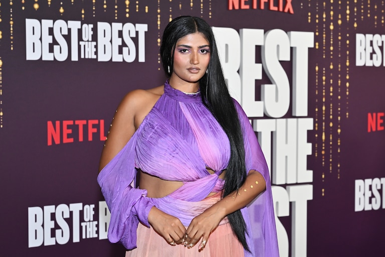 NEW YORK, NEW YORK - SEPTEMBER 09: Shreya Navile attends the "Best of the Best" NY Premiere on September 09, 2026 in New York City. (Photo by Roy Rochlin/Getty Images for Netflix)