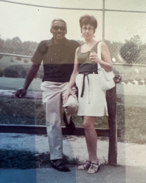 Franklin H. Williams and his longtime wife Theresa.