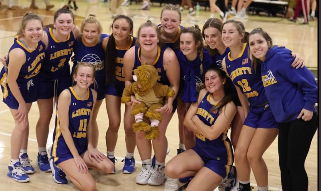 Liberty's girls basketball team saw its season end in the Class 2A state quarterfinals this past weekend. The Lions lost to undefeated Kent Island from Queen Anne's County.