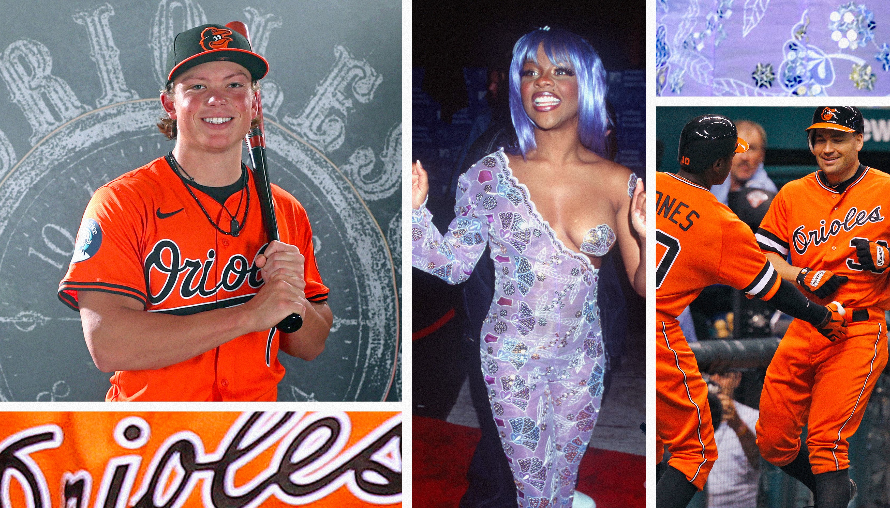 To Maryland Institute College of Art Fashion History professor Victoria Pass, the Orioles' all-orange uniforms conjure images of 1990s hip-hop star Lil’ Kim decked from head to toe in a singular color.