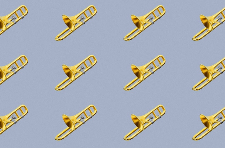 The new trombone emoji, designed by a group of Maryland students, has been adopted by the Unicode Consortium.