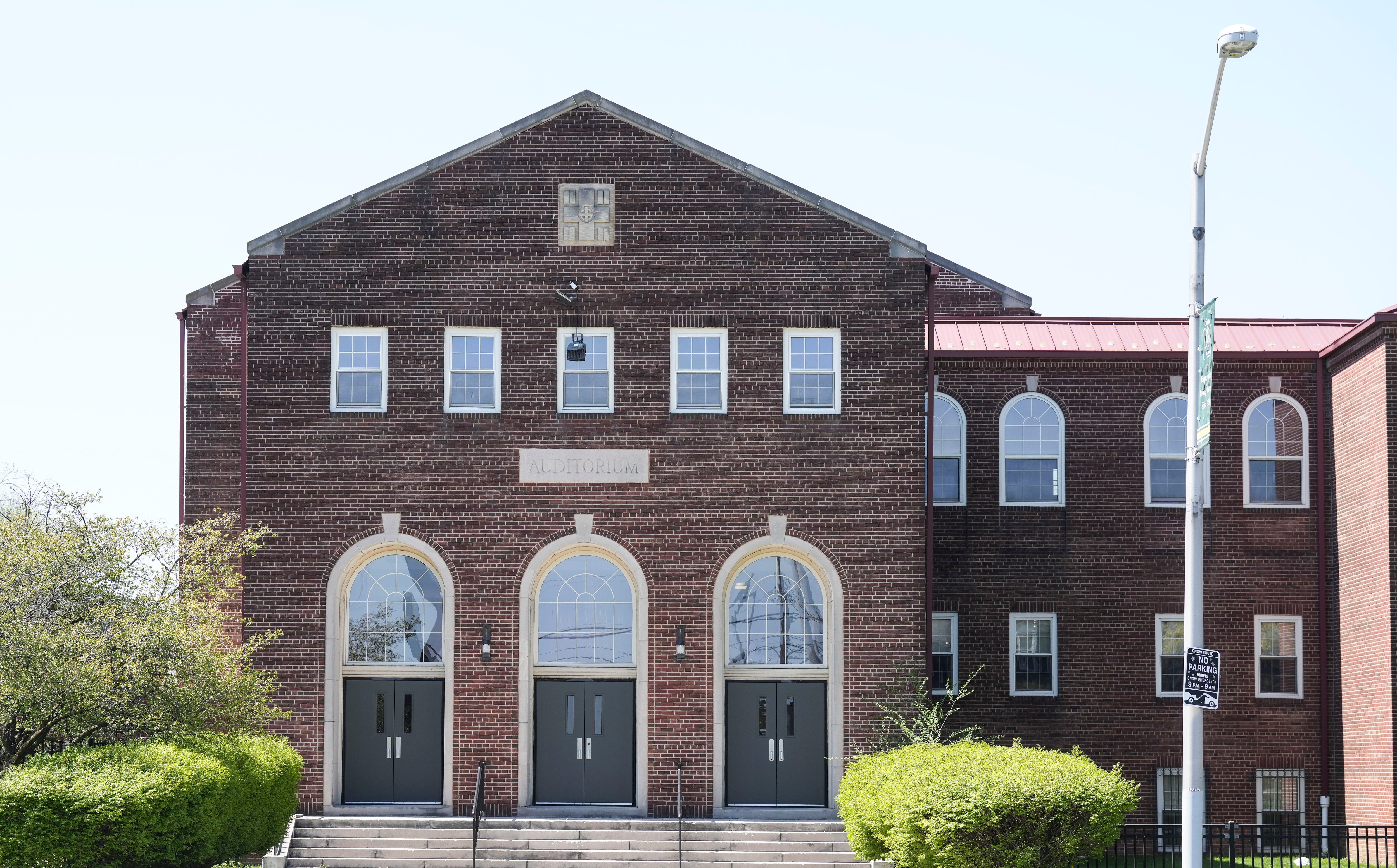 Auditorium at Catholic High School of Baltimore, Wednesday, April 12, 2023.