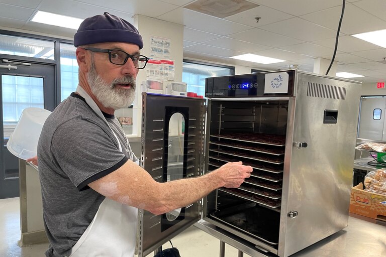 Adam Kaufman is the man behind the Jewish Jerky brand, which has been selling four flavors of the dried, spicy snacks.