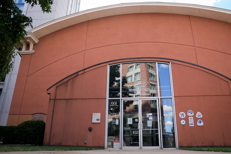 The exterior of the President Street Station on 8/18/22. Representatives from the National Park Service are conducting a study on the historic station as they consider including it in its network.