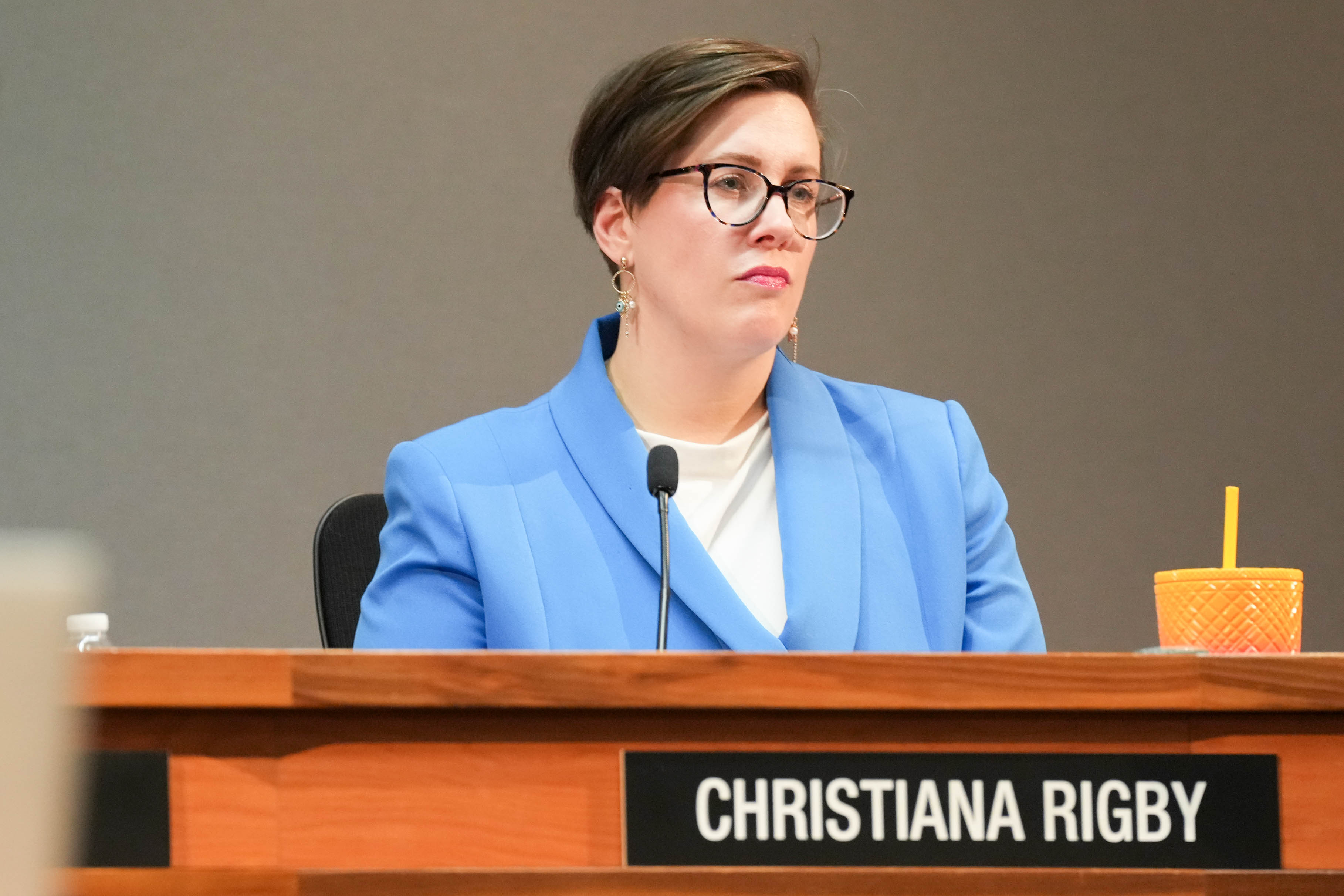 Howard County Council member Christiana Rigby sponsored legislation temporarily suspending development of new data centers in the county while their impacts are studied.