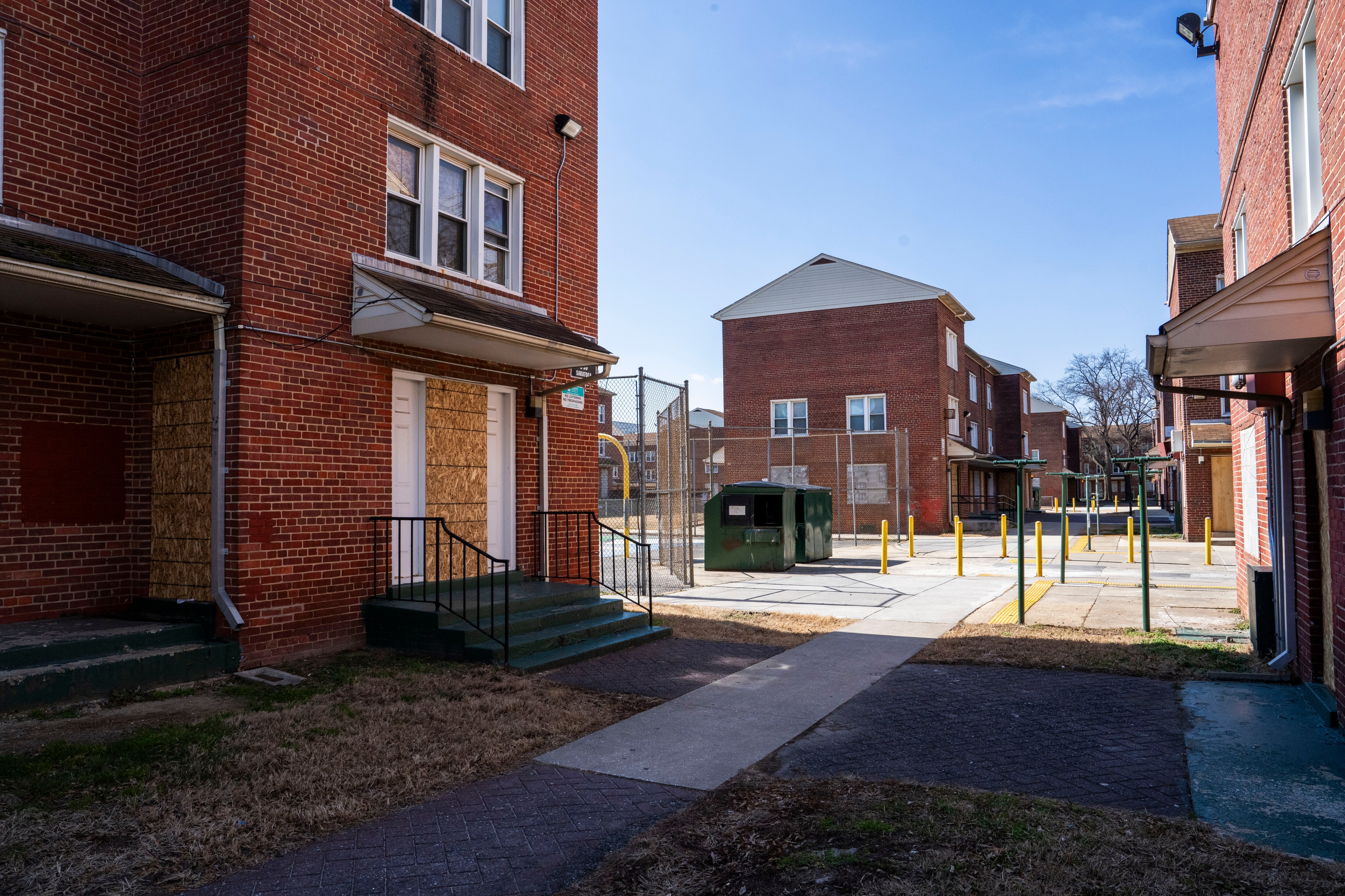 The city housing authority has moved out almost all 288 households of Poe Homes in preparation for demolition and redevelopment.