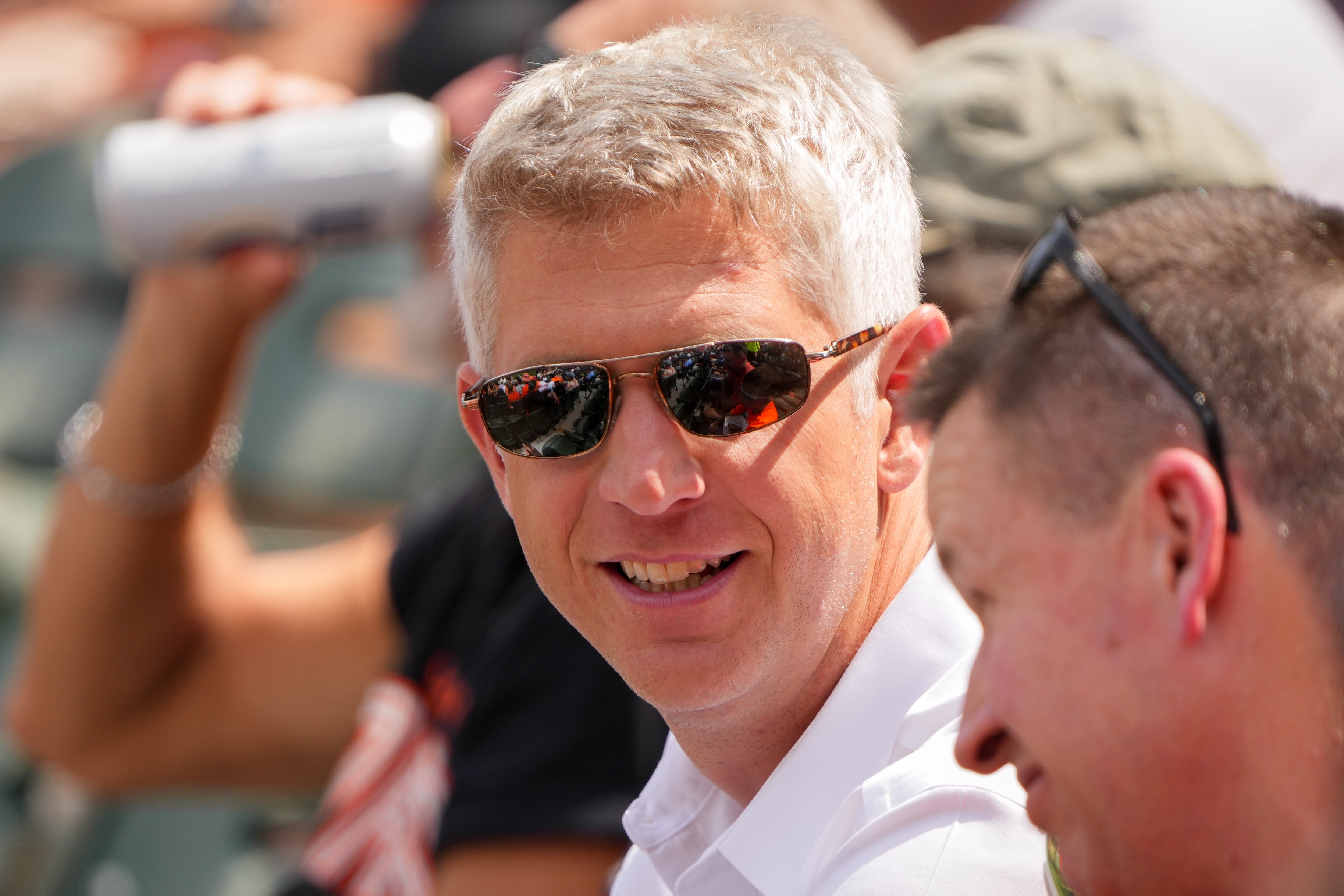 Orioles general manager Mike Elias saw the club win 101 games and the American League East championship with the help of some of his trade acquisitions.