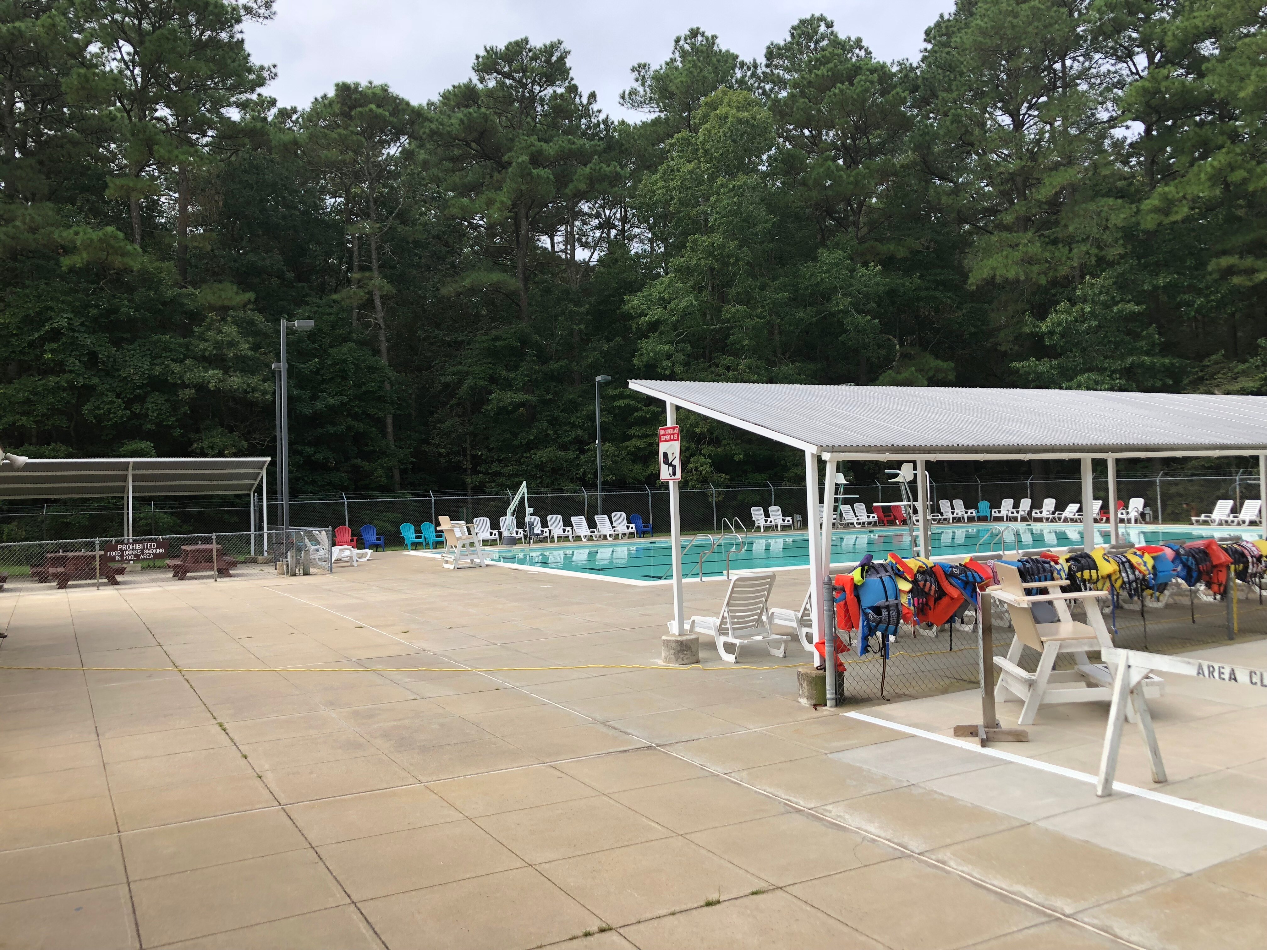 The pool at Pocomoke River.