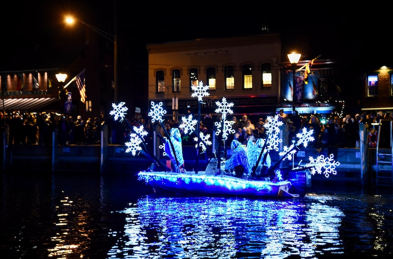 The Eastport Yacht Club Lights Parade embarks on the night of Dec. 13, 2025 for the 43rd year.