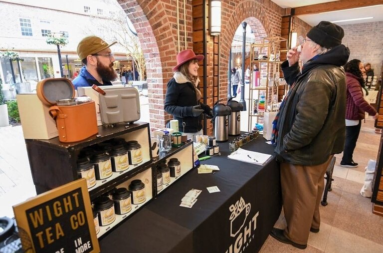 This is a photo of the market at Greenspring.
