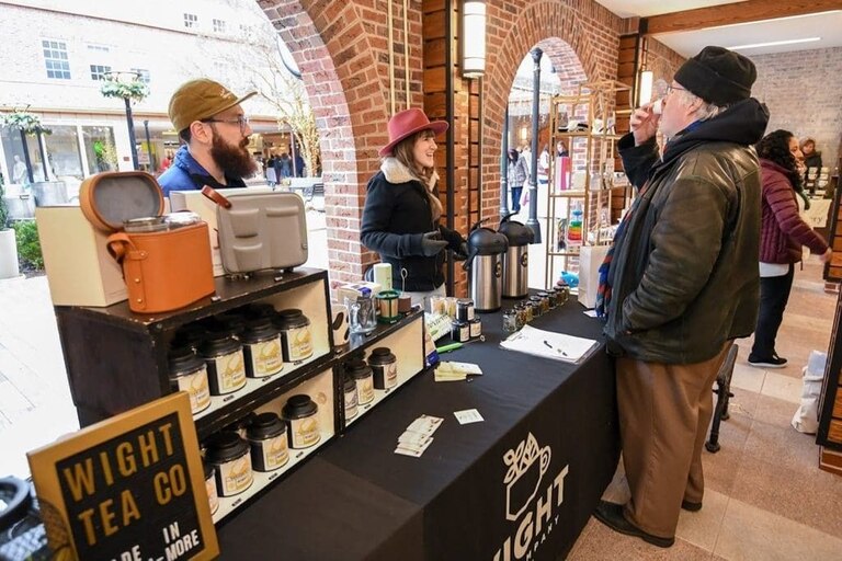 This is a photo of the market at Greenspring.