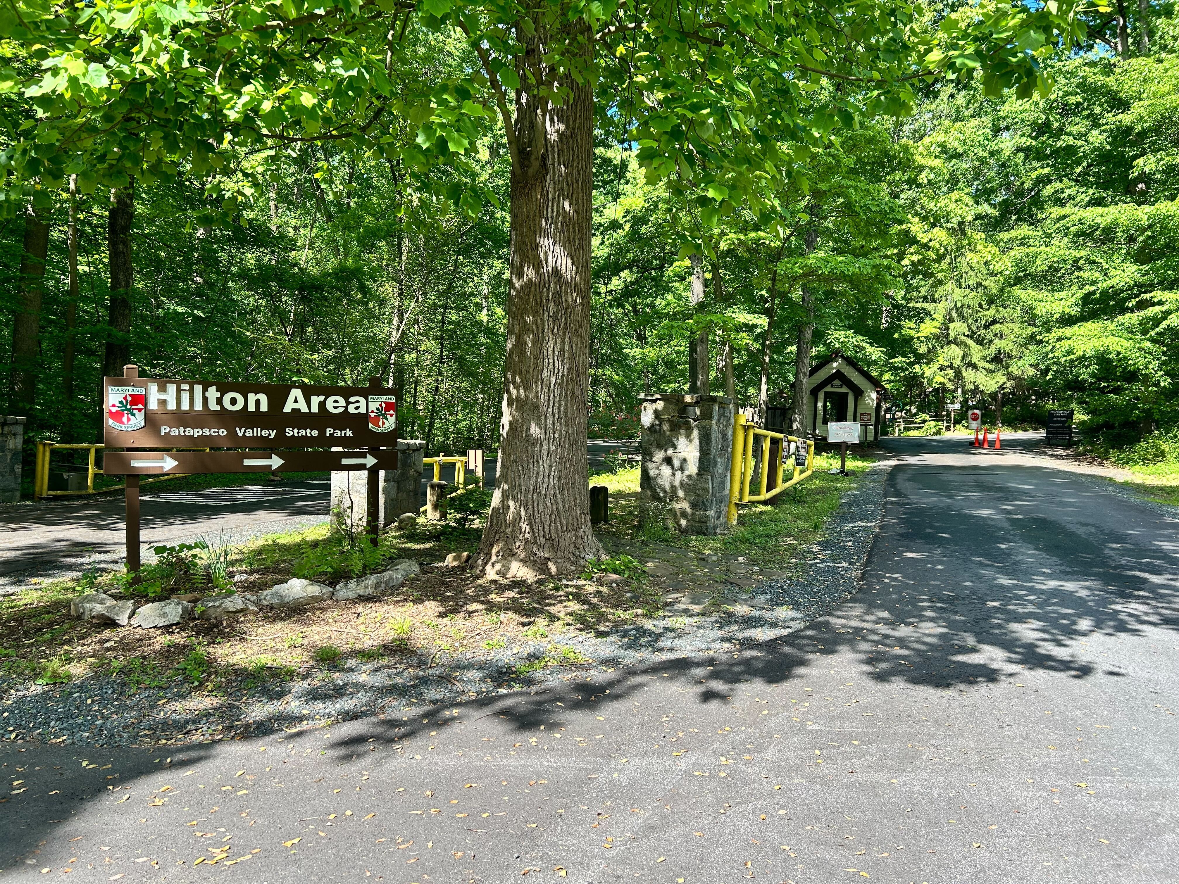 Hilton area of Patapsco Valley State Park on May 11, 2024