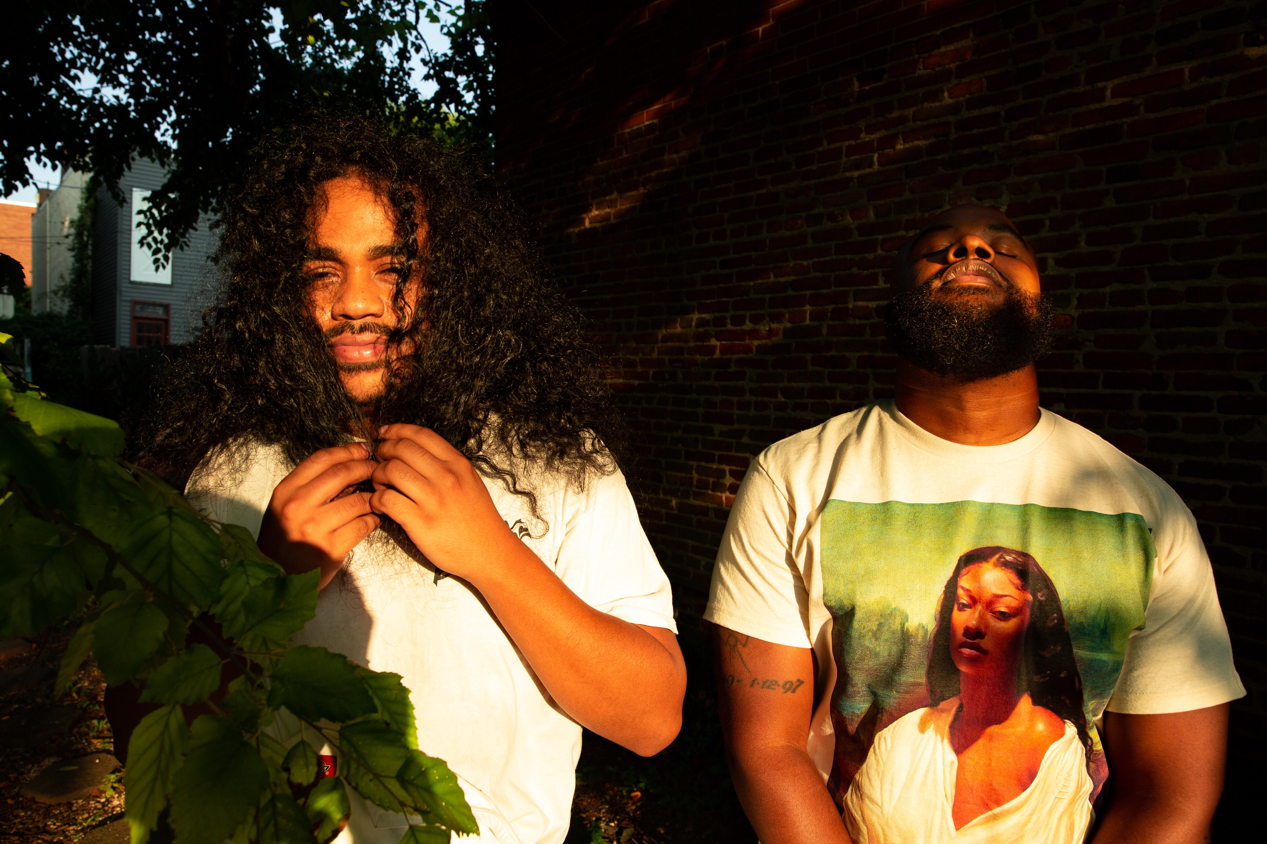 Baltimore experimental hip-hop duo Infinity Knives & Brian Ennals.