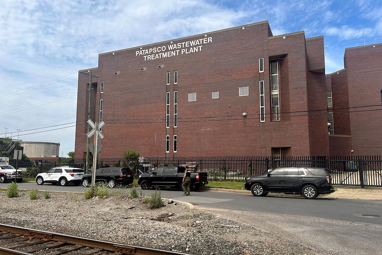 Baltimore City firefighters were called just after 1 p.m. Tuesday to the 3500 block of Asiatic Avenue for reports of an explosion, department spokesperson Veobia Akilo said. The block is the site of the Patapsco Wastewater Treatment Plant.