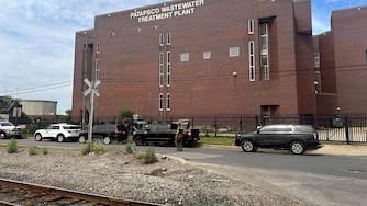 Baltimore City firefighters were called just after 1 p.m. Tuesday to the 3500 block of Asiatic Avenue for reports of an explosion, department spokesperson Veobia Akilo said. The block is the site of the Patapsco Wastewater Treatment Plant.