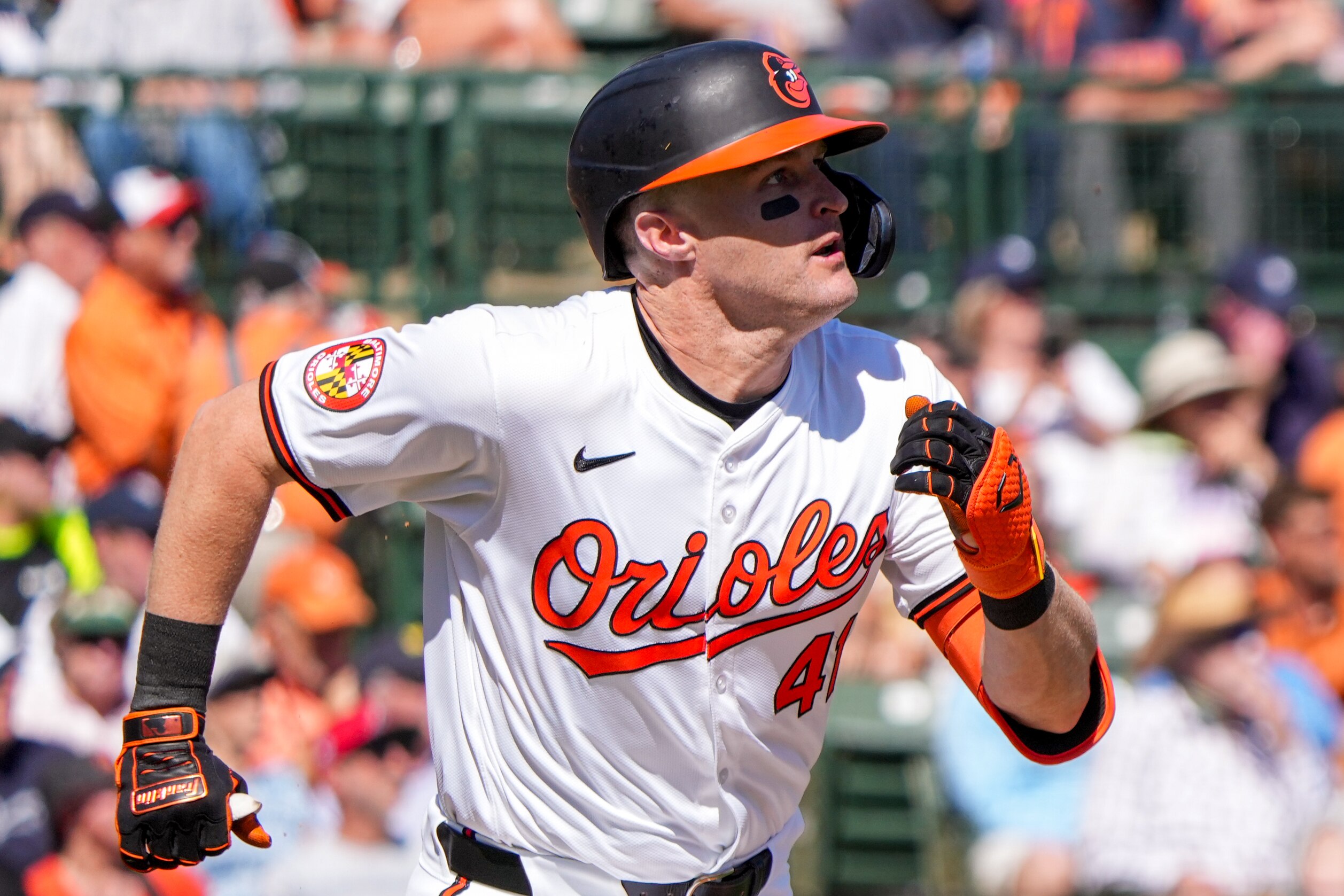Orioles infielder Tyler Nevin is one of the players in the running for the last open roster spot for a position player.