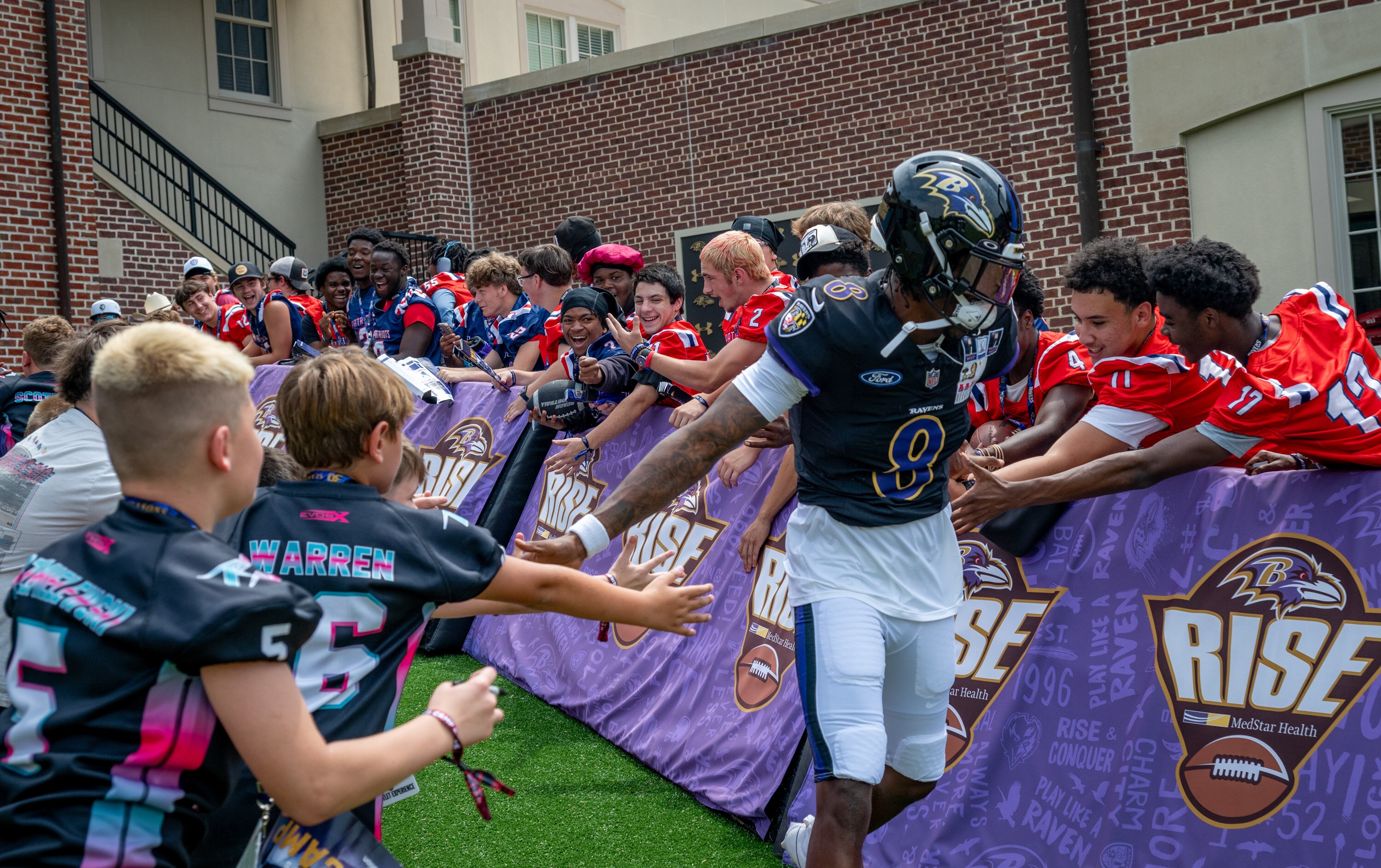As part of the deal, Towson University will run a kiosk on the RavensWalk. 