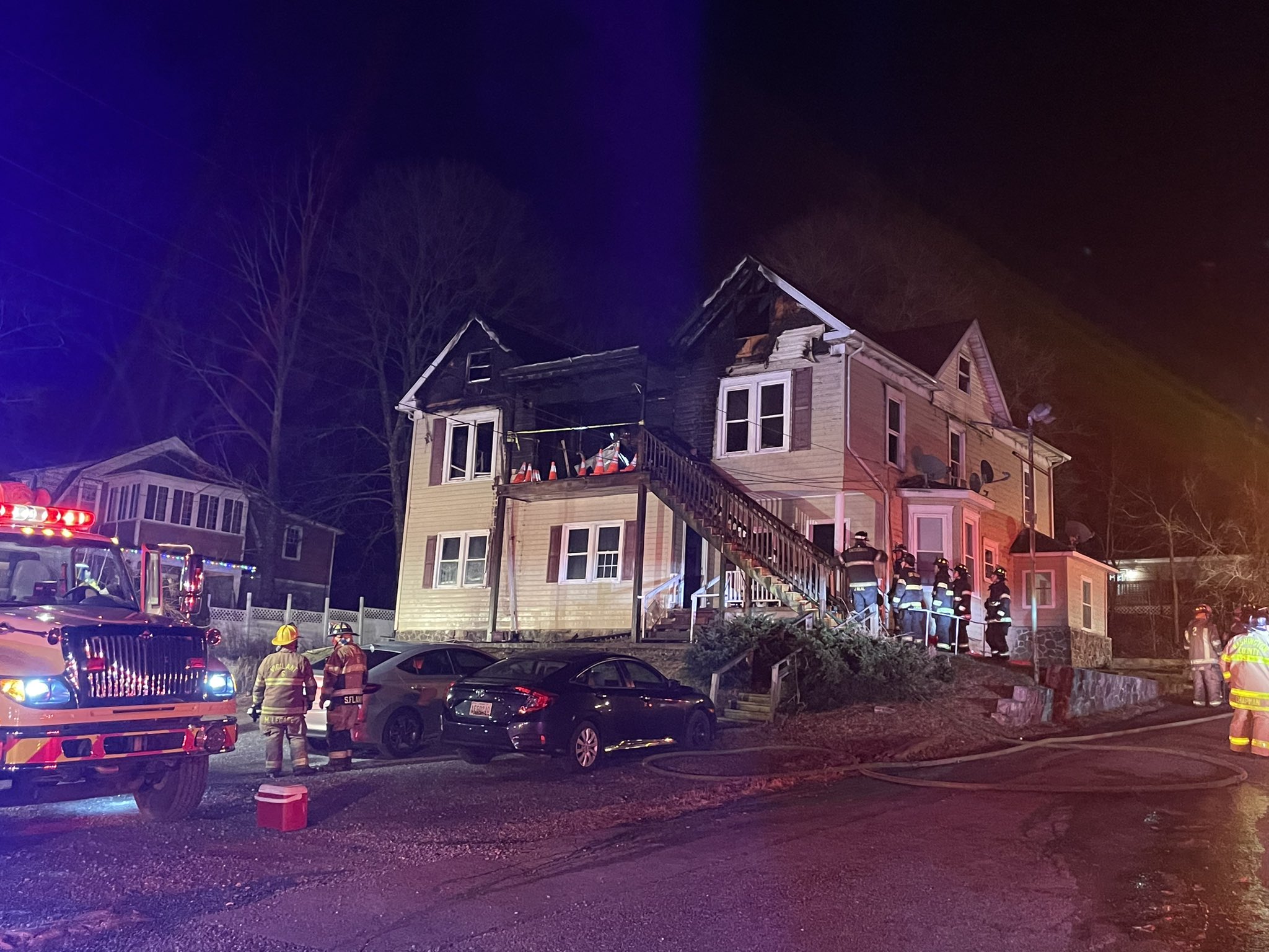 A 2-year-old died Friday, Jan. 5, 2024, in a house fire in Hagerstown. The cause of the fire remains under investigation.