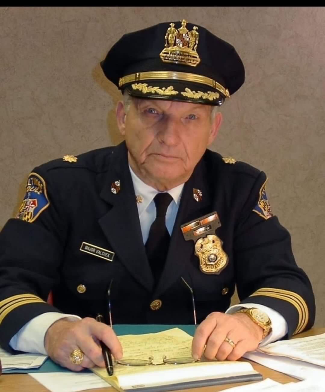 Actor Al Brown as Baltimore City Police Maj. Stanislaus "Stan" Valchek in the HBO series "The Wire."