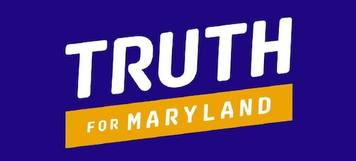 Truth for Maryland uses the same colors and design combinations for a political ad against Question 3 that Gov. Wes Moore uses on his own web page.