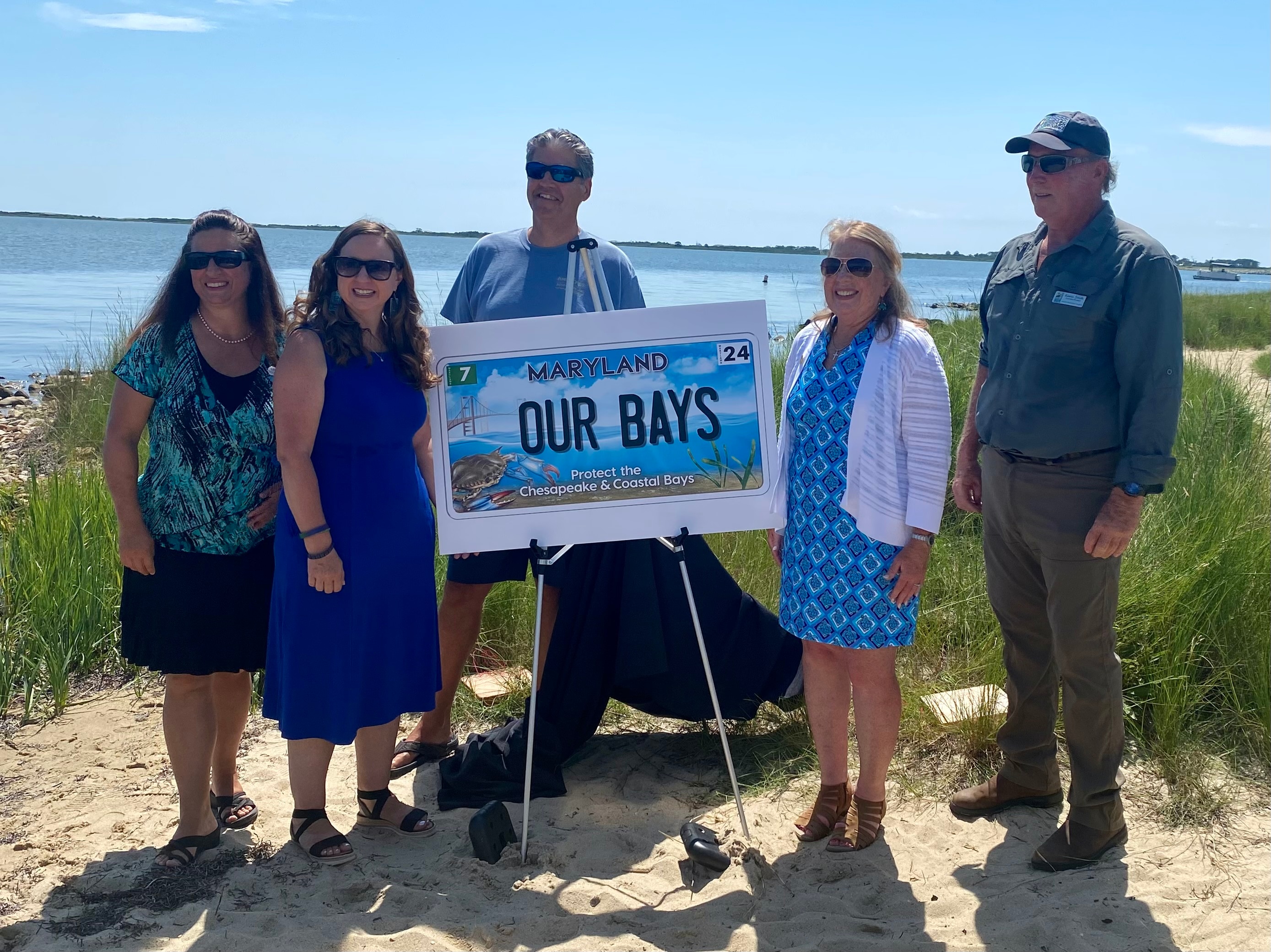 The new design of an updated “bays” license plate for Maryland drivers is available now. It promotes the coastal bays as well as the Chesapeake.