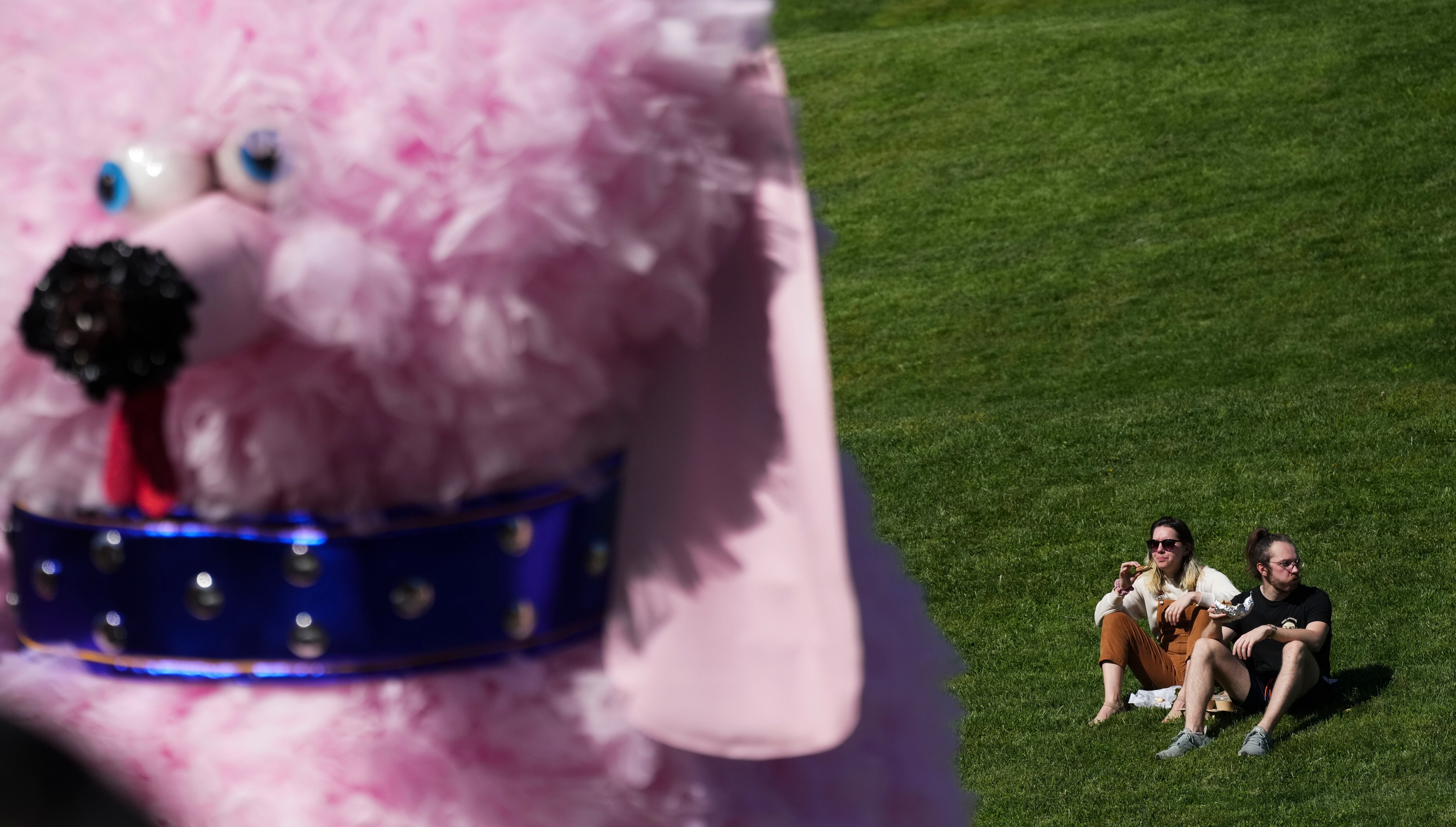 Scenes from the Kinetic Sculpture race on May 6, 2023. 