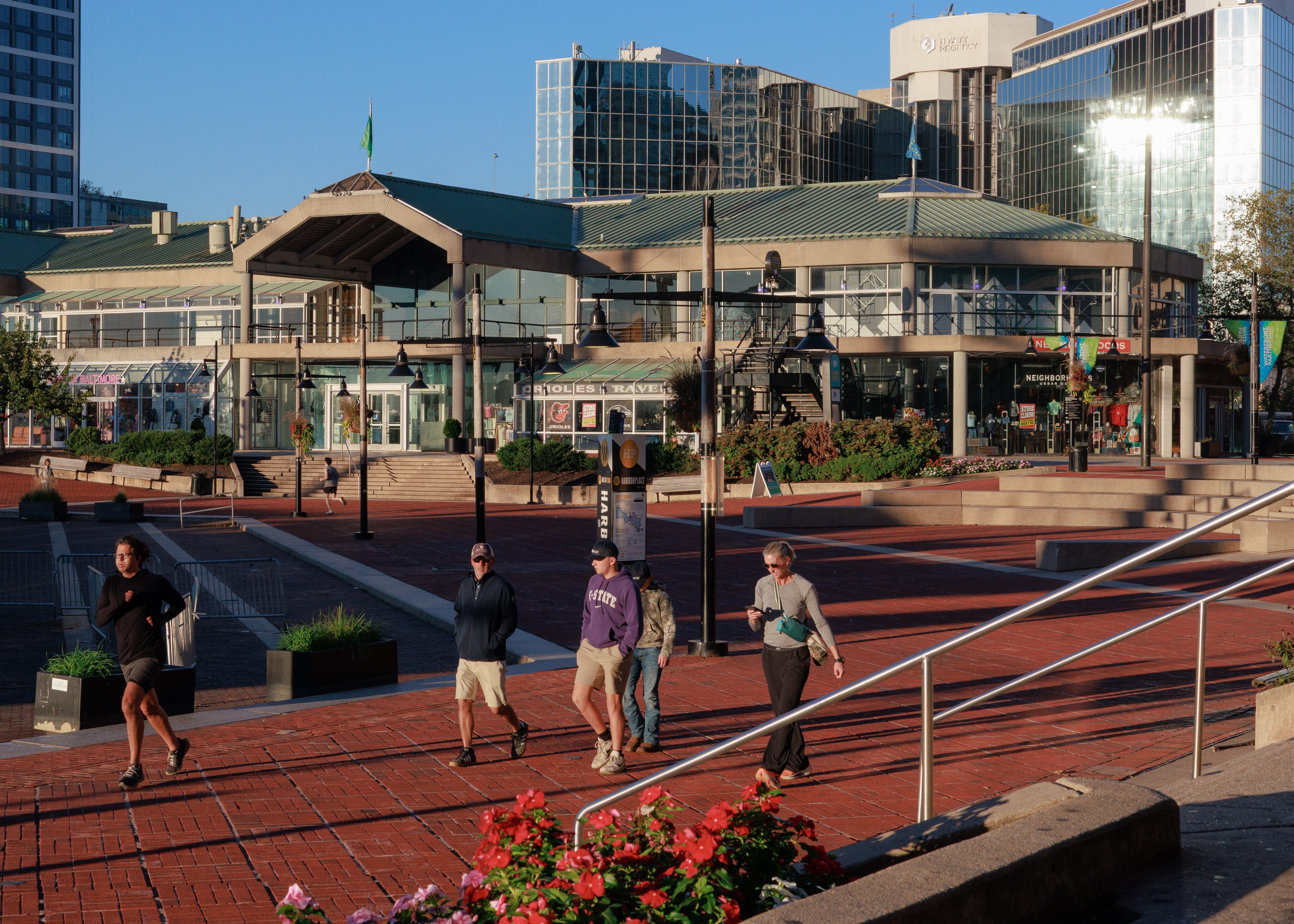 Harborplace on Baltimore’s Inner Harbor. 