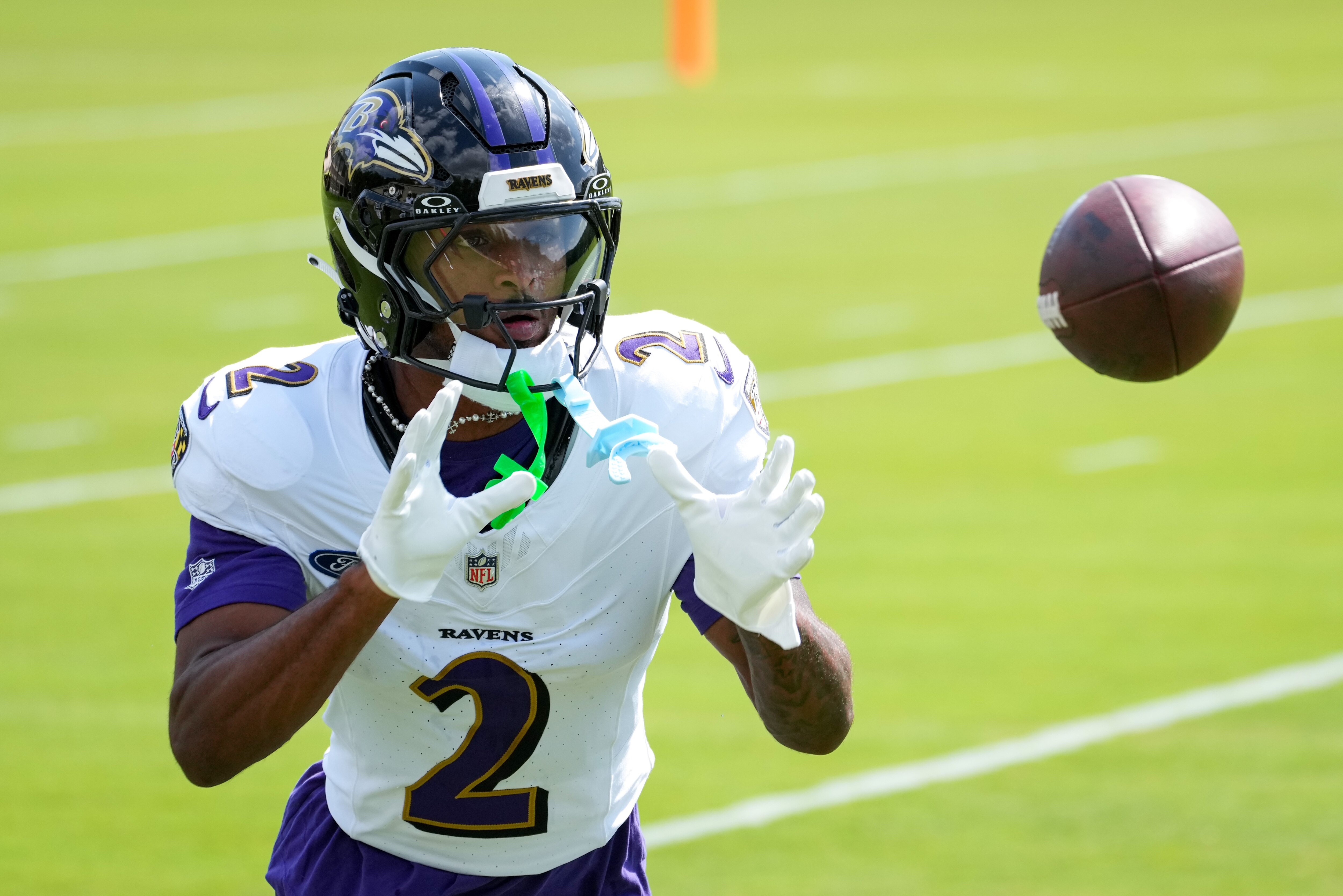 Ravens rookie Nate Wiggins was frightened by the car crash that caused him to miss a game.