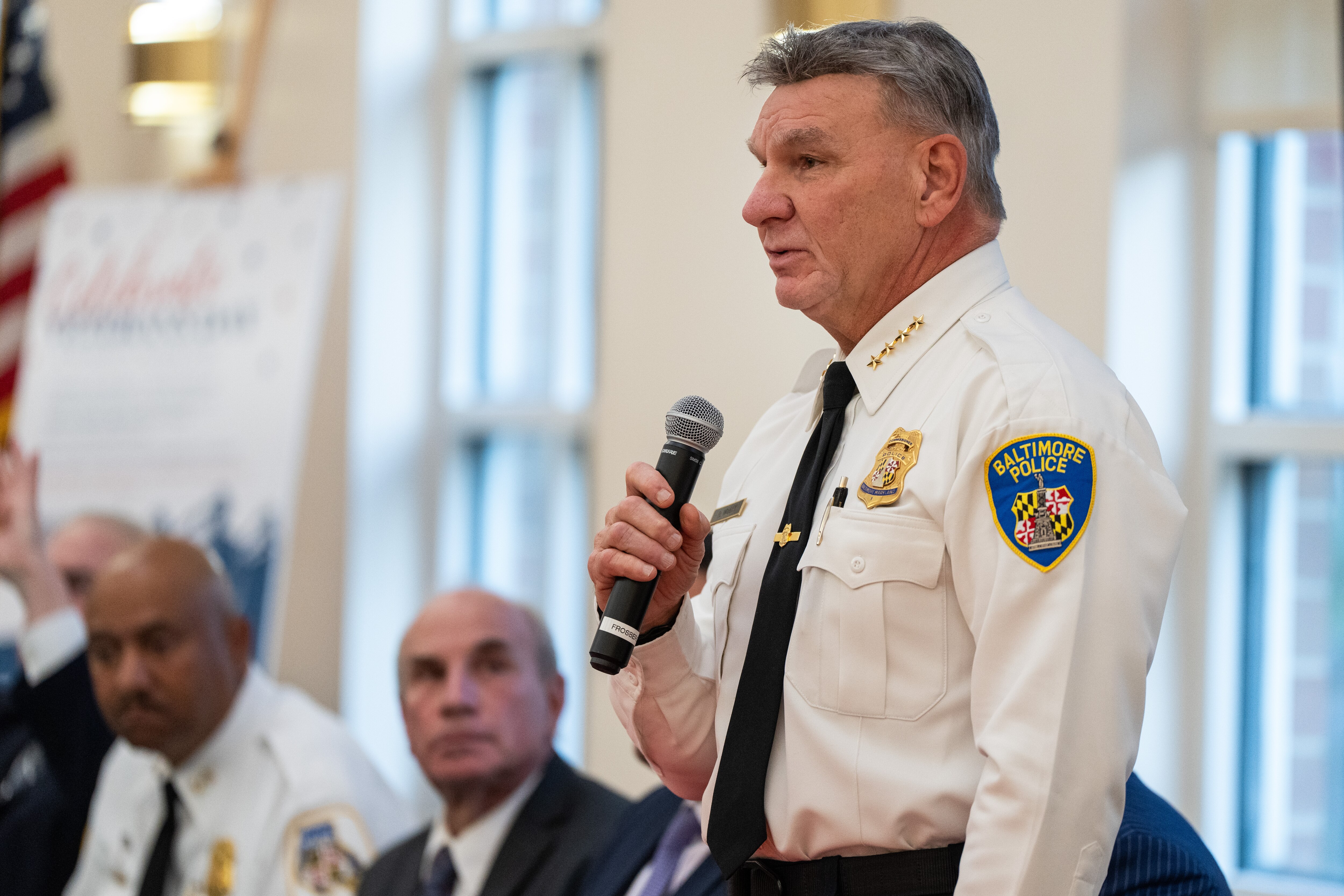 Richard Worley speaks.