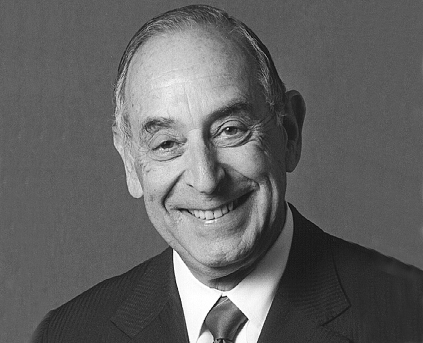 Photo of Bud Meyerhoff - Quote from Johns Hopkins University President Ron Daniels:
“We were deeply saddened to hear the news of Bud Meyerhoff’s passing. A fiercely proud Baltimore native, Bud was a true champion of our city and the institutions that supported Baltimore’s economic, intellectual, and cultural life. Johns Hopkins was fortunate to benefit from his visionary leadership, including as a member of our Board of Trustees and as the inaugural chair of the Johns Hopkins Health System. We are grateful for Bud and his family’s decades of wise counsel and philanthropic support that touched our institution and all those we serve. Our deepest condolences go to Bud’s family and to his many friends throughout our hometown and beyond.”