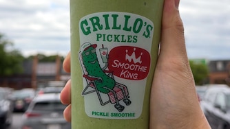 Smoothie King debuted a pickle smoothie with Grillo’s Pickles. The briny beverage joins similar recent collaborations including pickle beer from PBR and Grillo’s-flavored Liquid I.V.
