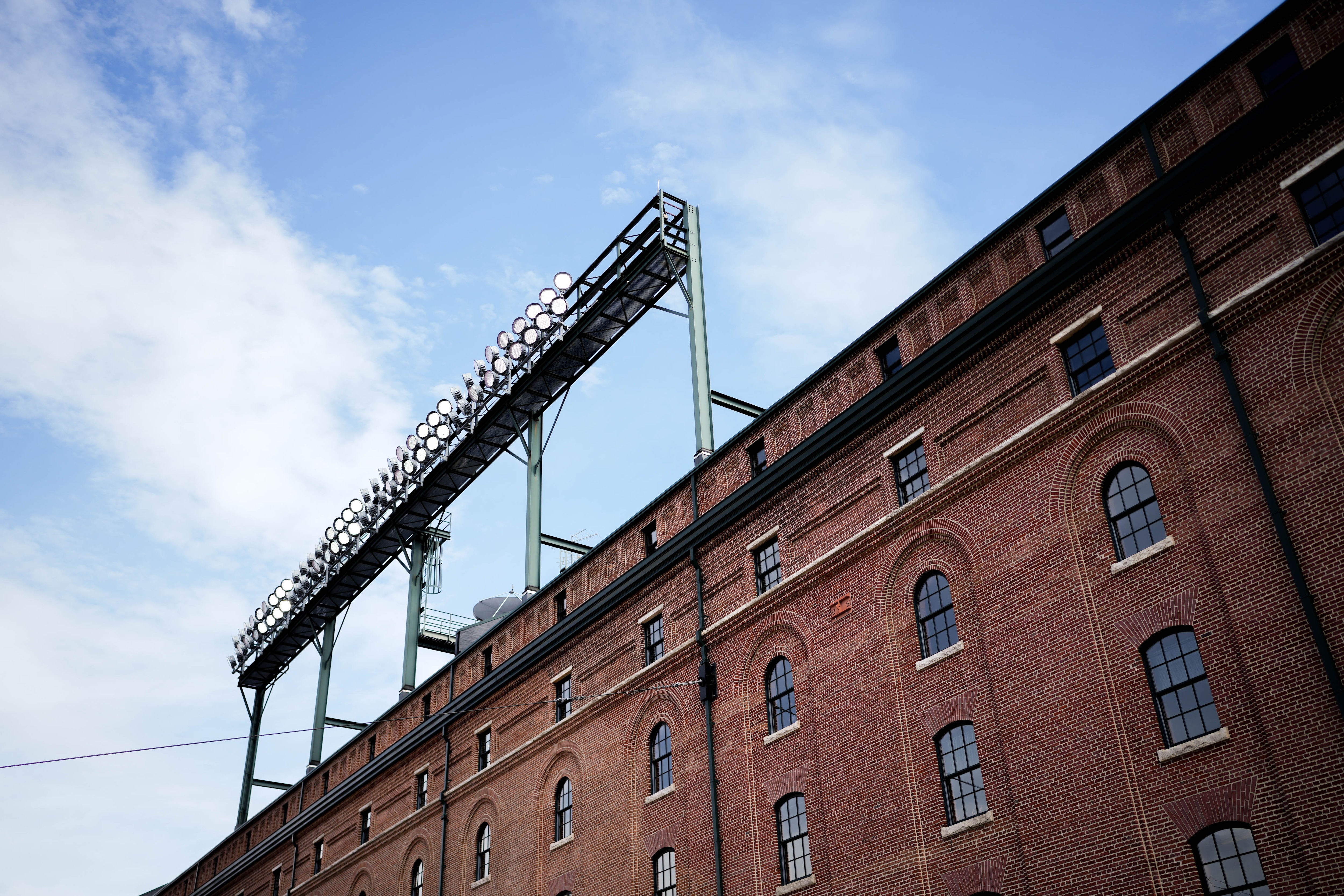 The B&O Warehouse at Oriole Park at Camden Yards in March 2025.