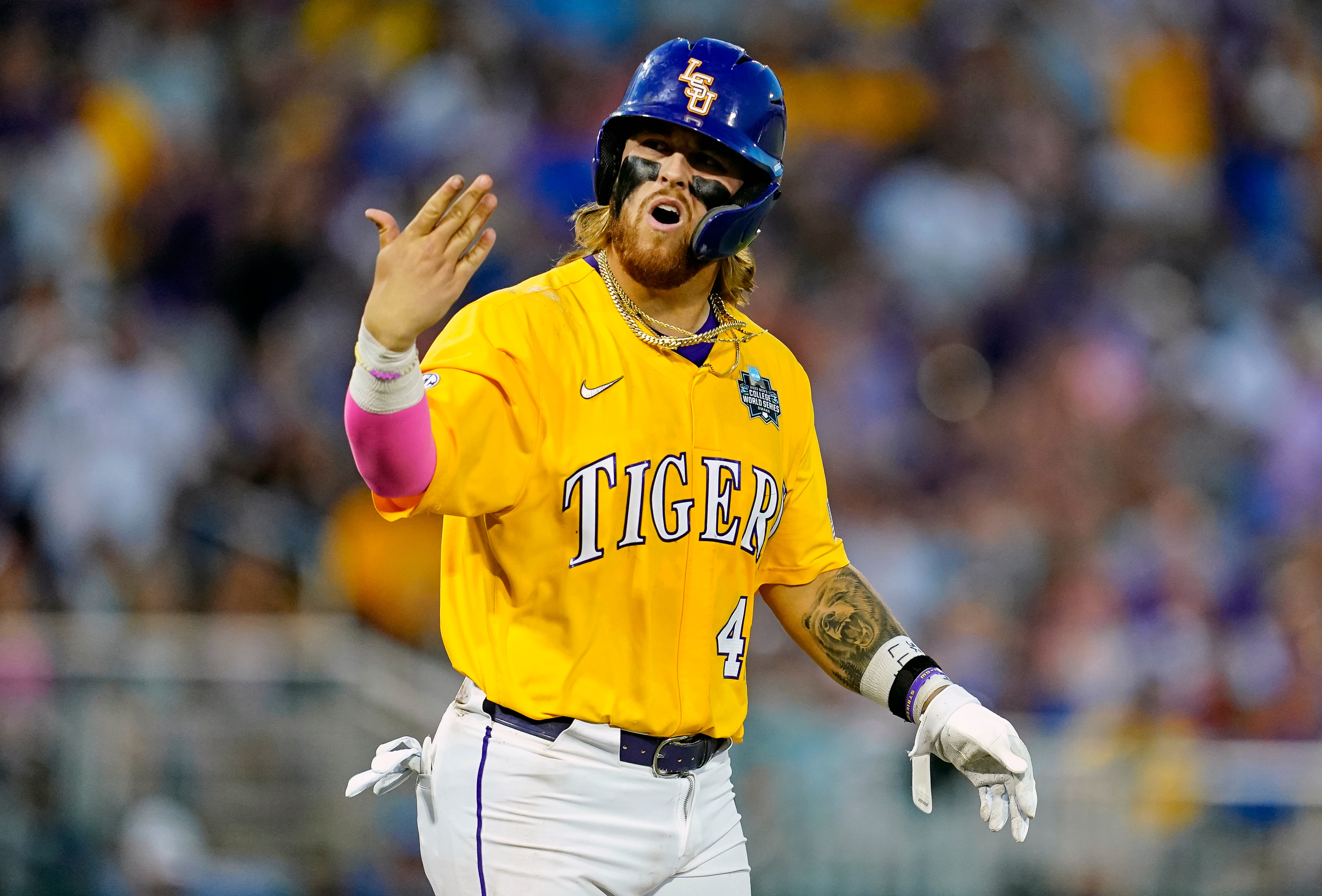LSU third baseman Tommy White is MLB Pipeline's 20th-ranked prospect in the draft.