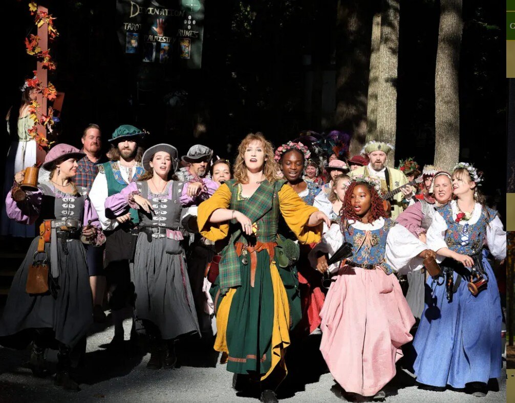 The Maryland Renaissance Festival opens for the season on Saturday, a mix of costumed pagentry, music, spectacle and fantasy.