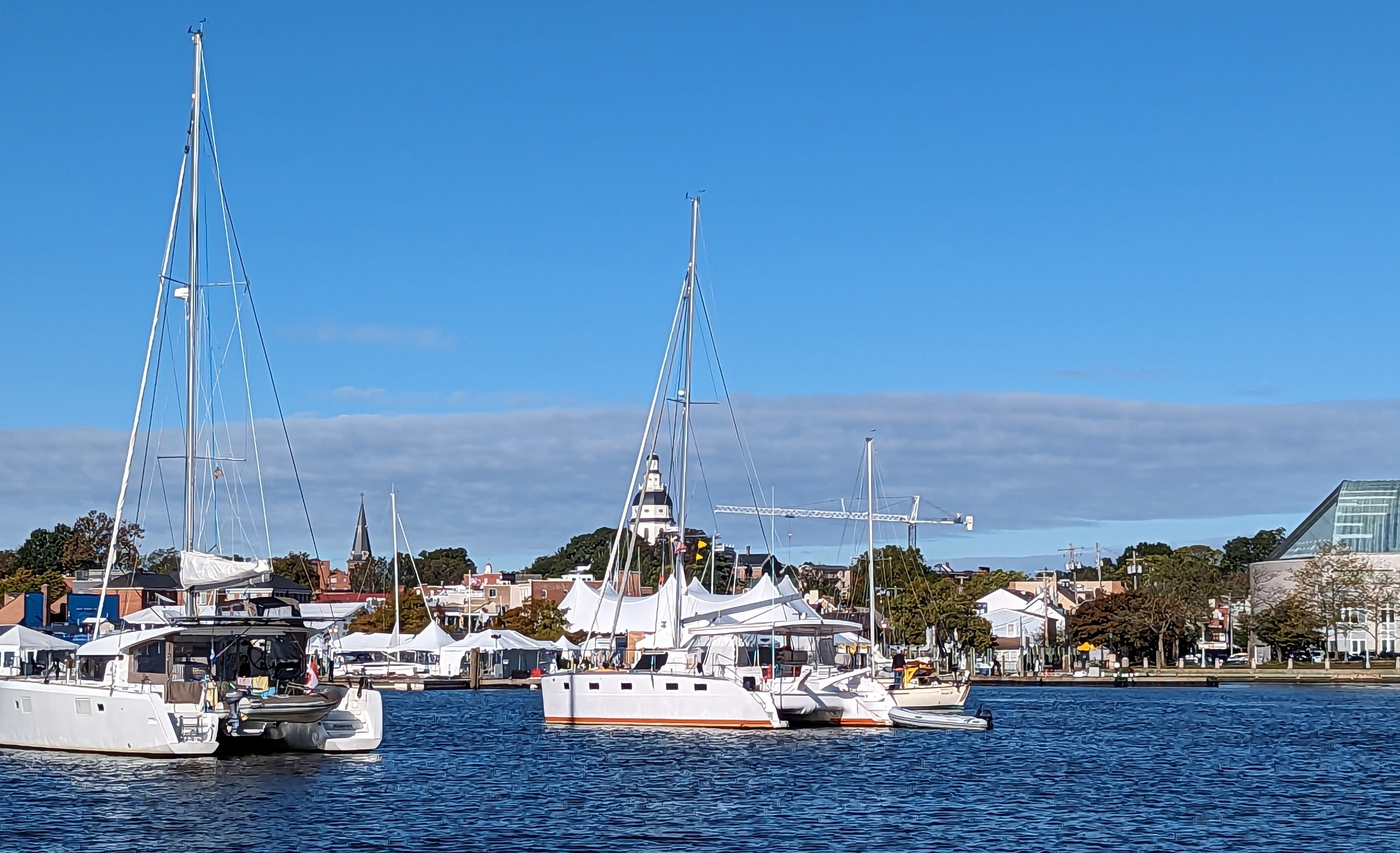 The waterfront of downtown Annapolis would be changed by a proposed maritime welcome center, part of an $88 million plan to protect the historic heart of Maryland's state capital from sea level rise.