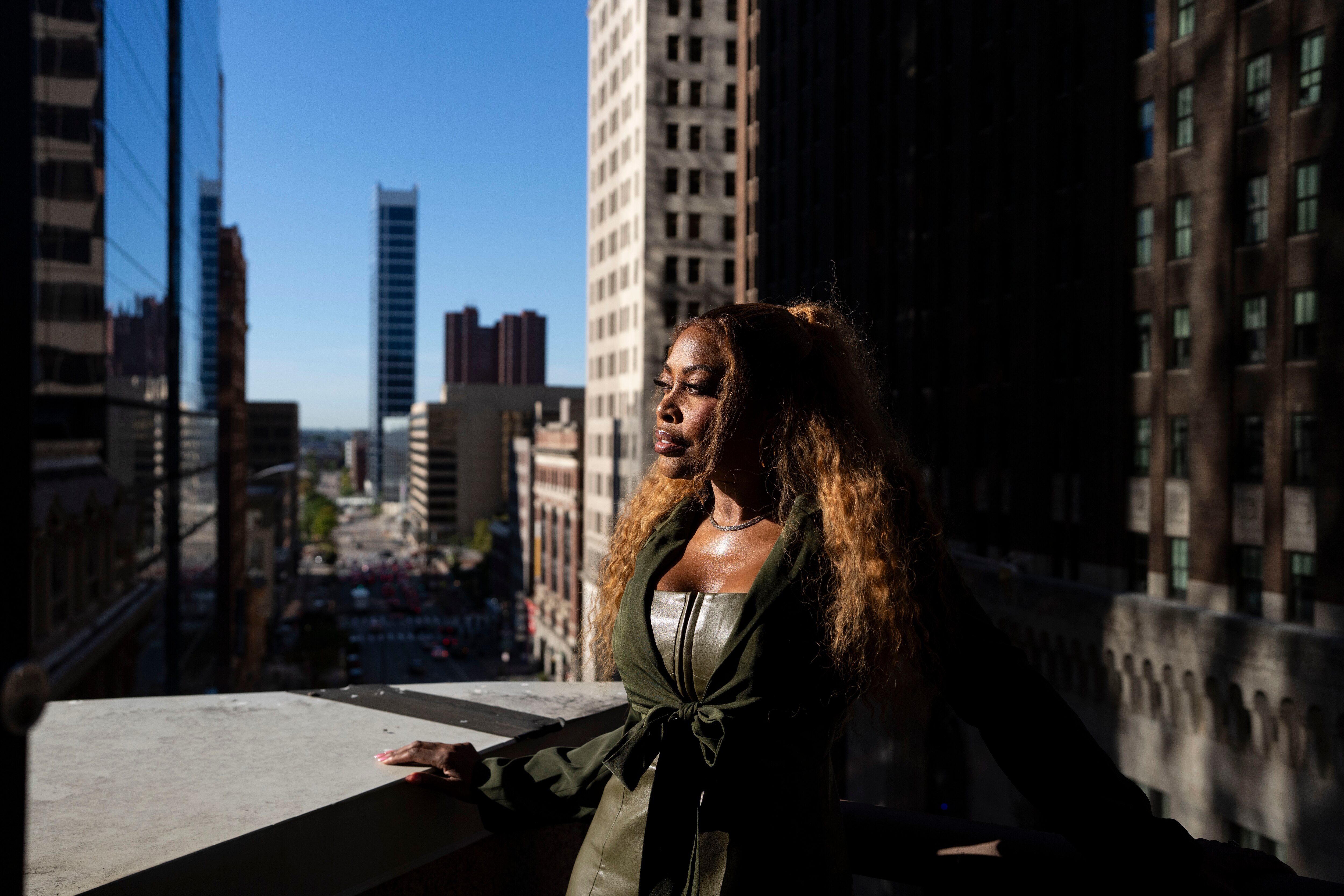 Robyn Murphy, the chief executive officer of Create Baltimore, at her office in Baltimore.