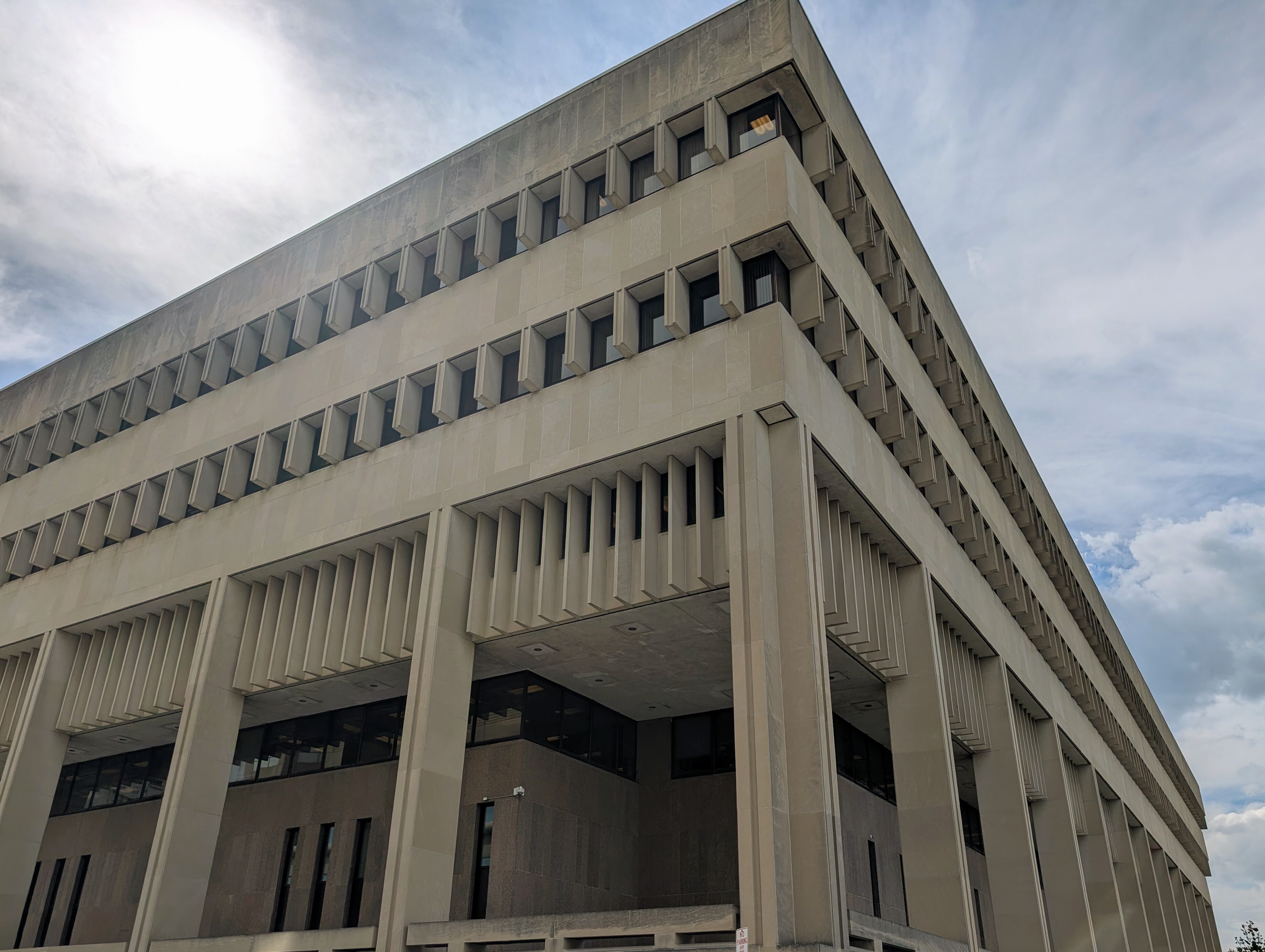 The Baltimore County Orphans Court conducts its hearings in a series of small courtrooms on the fifth floor of the county courthouse in Towson.