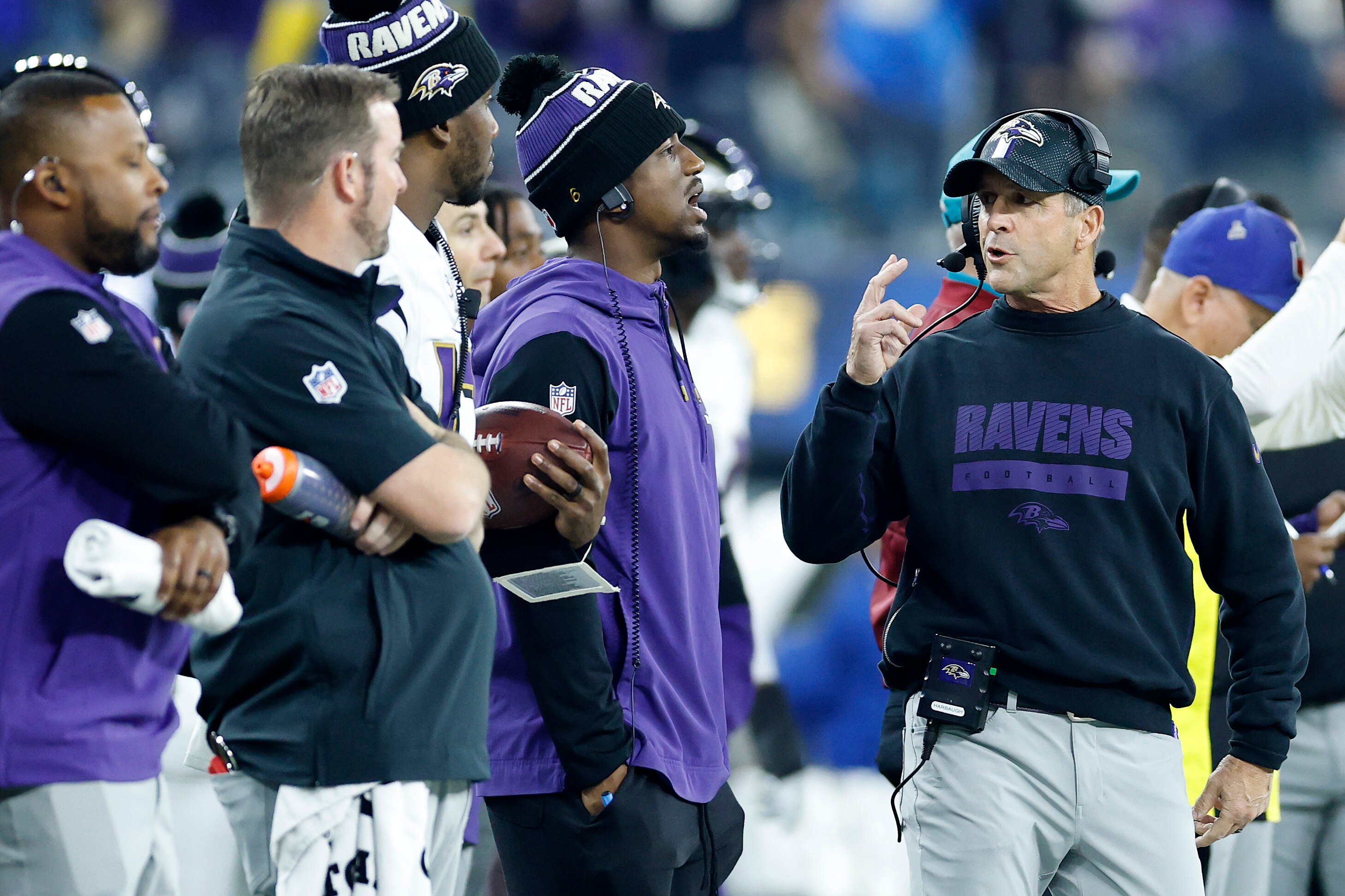 John Harbaugh, once noted for his aggressiveness on fourth down, was more timid last season. His bold calls against the Chargers paid off.