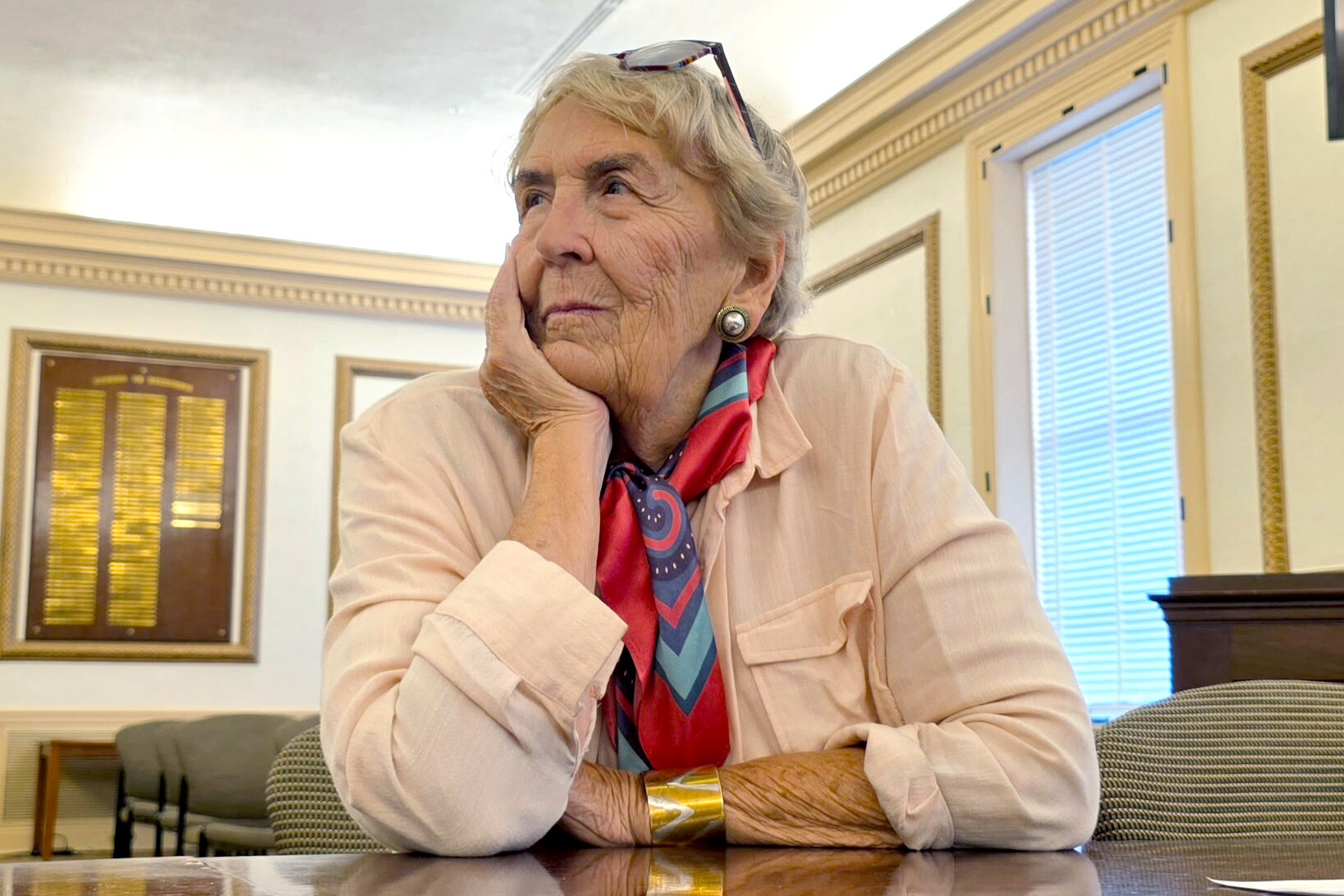 Ellen O. Moyer, Annapolis' first and only ever woman mayor, is running for a seat on the City Council.