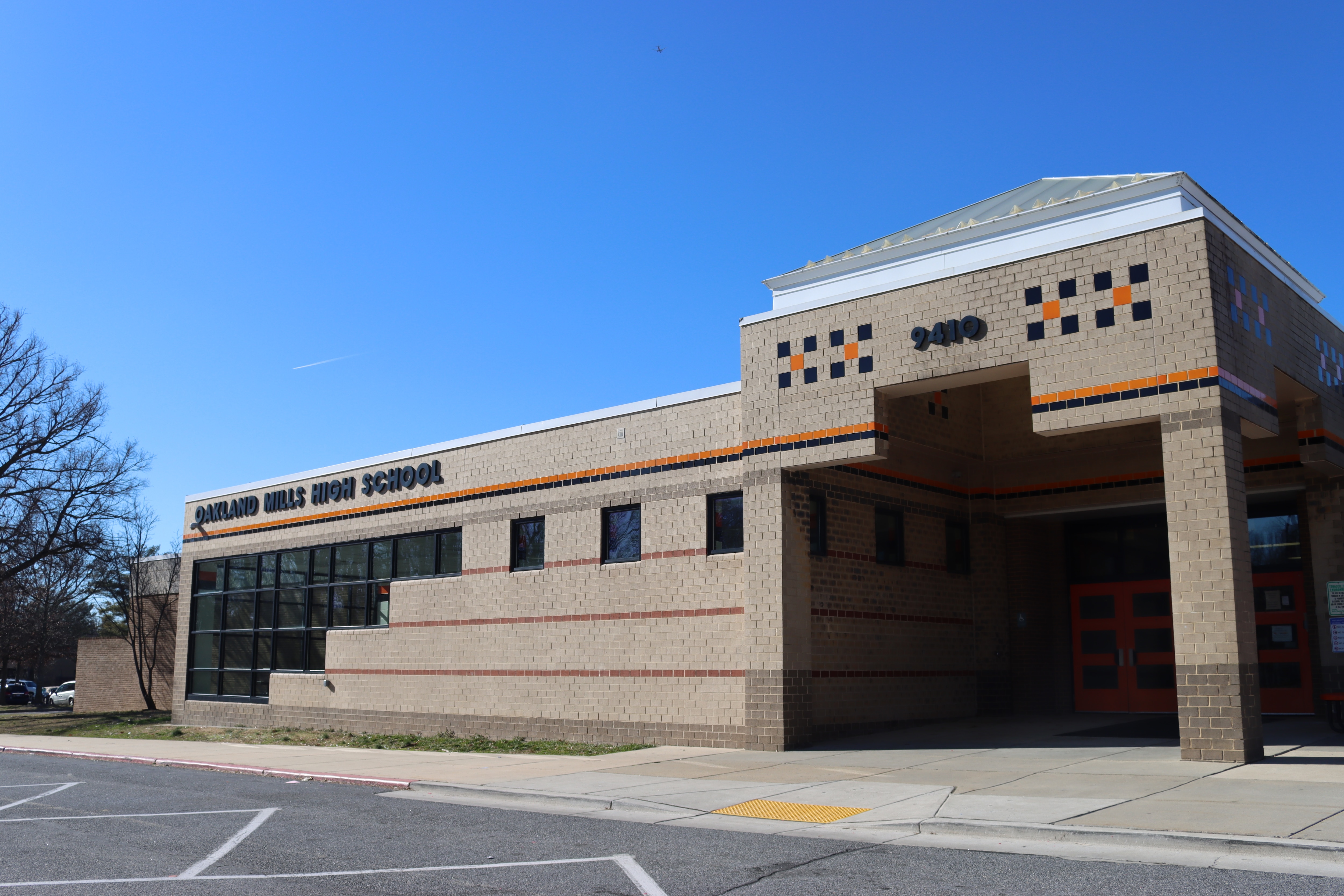 Oakland Mills High School was closed Monday Feb. 5, 2024, due to flooding.
