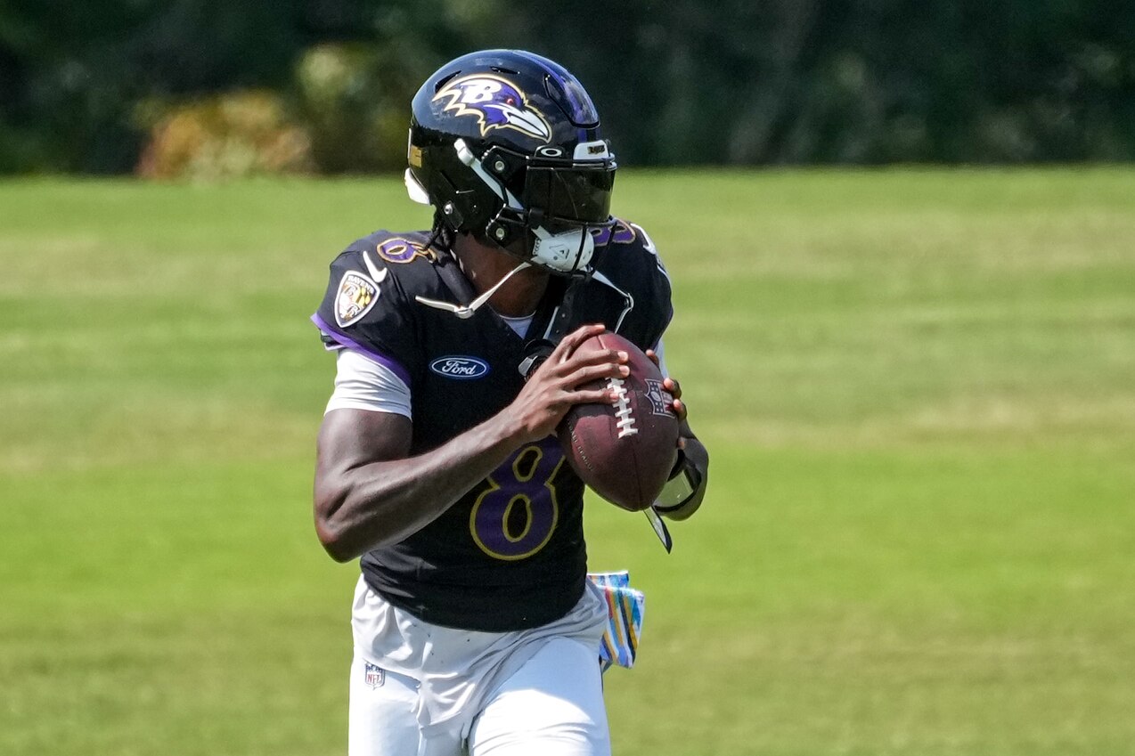 After a physical loss to the Chiefs, Ravens quarterback did not practice Monday for an undisclosed reason.