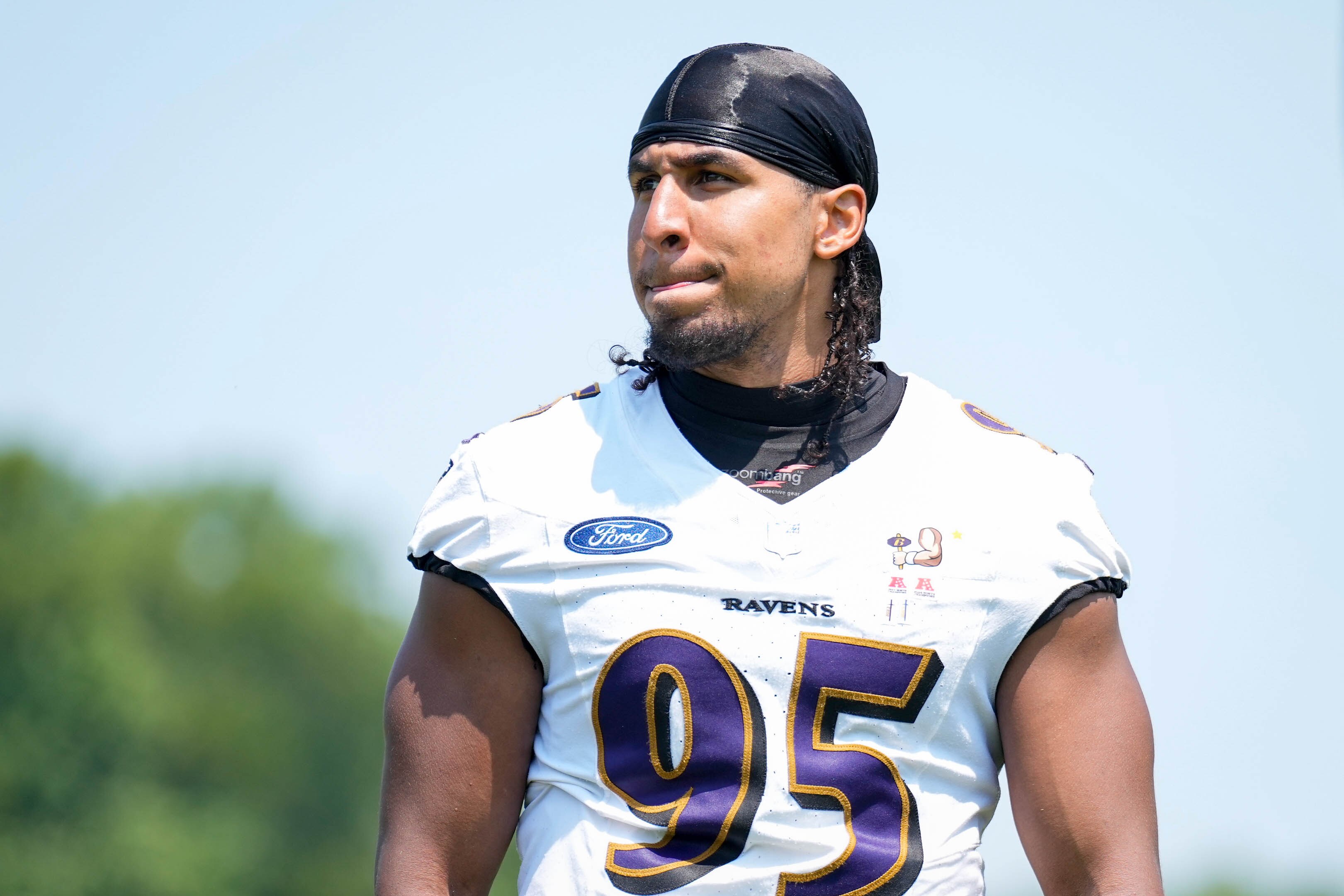 Ravens linebacker Tavius Robinson has played all 34 games the last two seasons, with 58 tackles and 4.5 sacks.