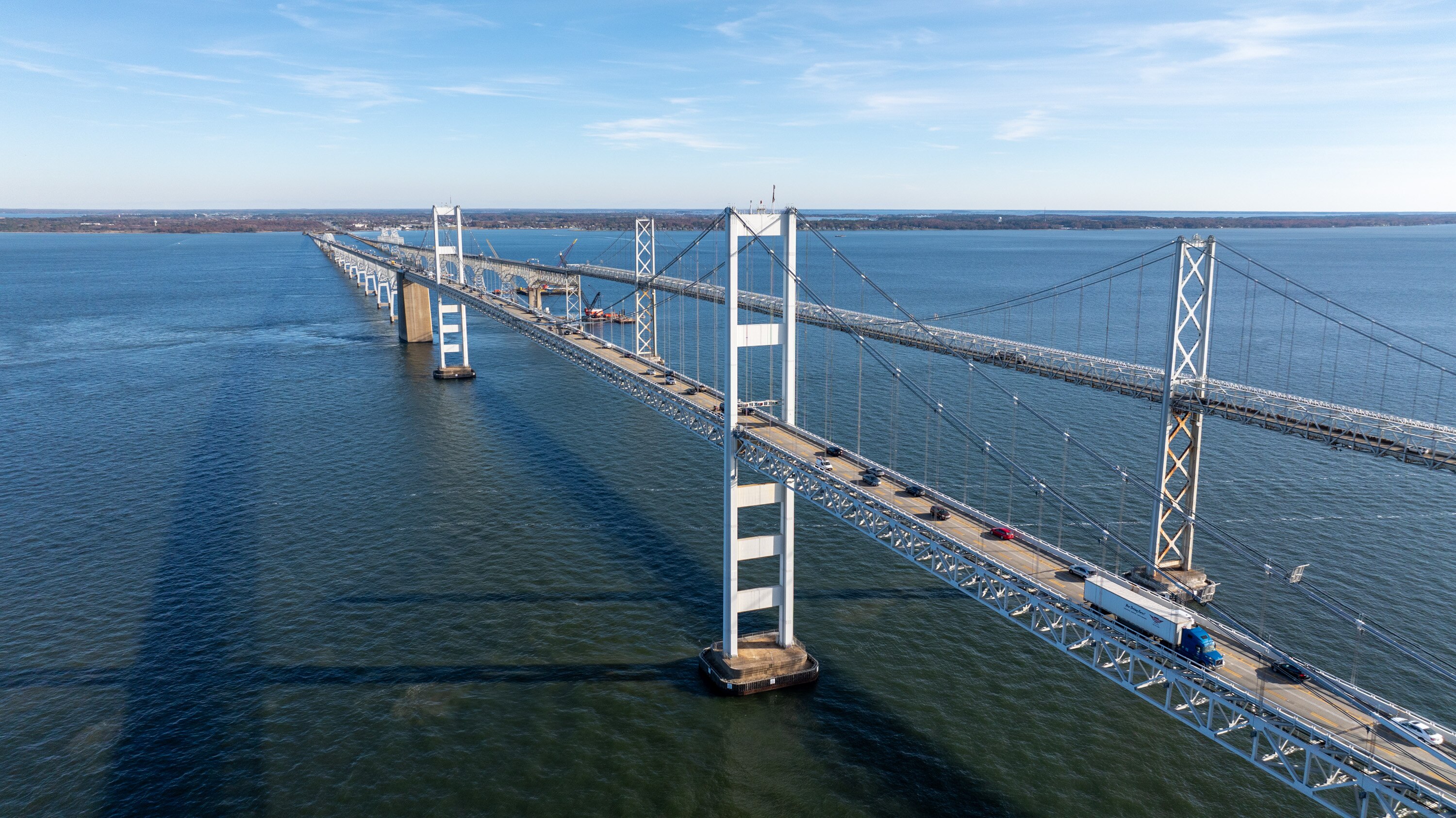 The state is considering replacing the Chesapeake Bay Bridge.