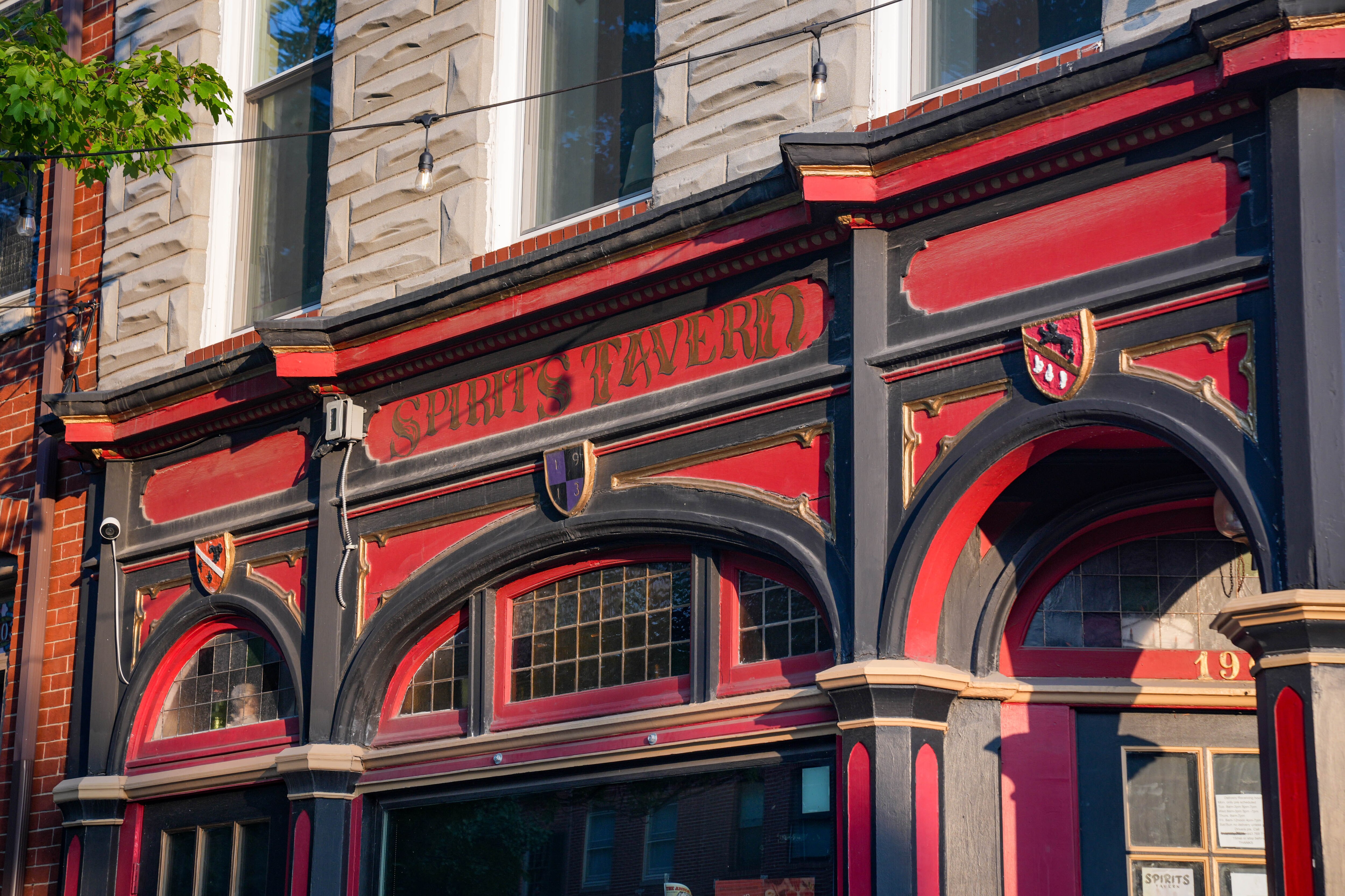 The space that Spirits Tavern occupies at 1901 Bank St. at one time served as a funeral home.