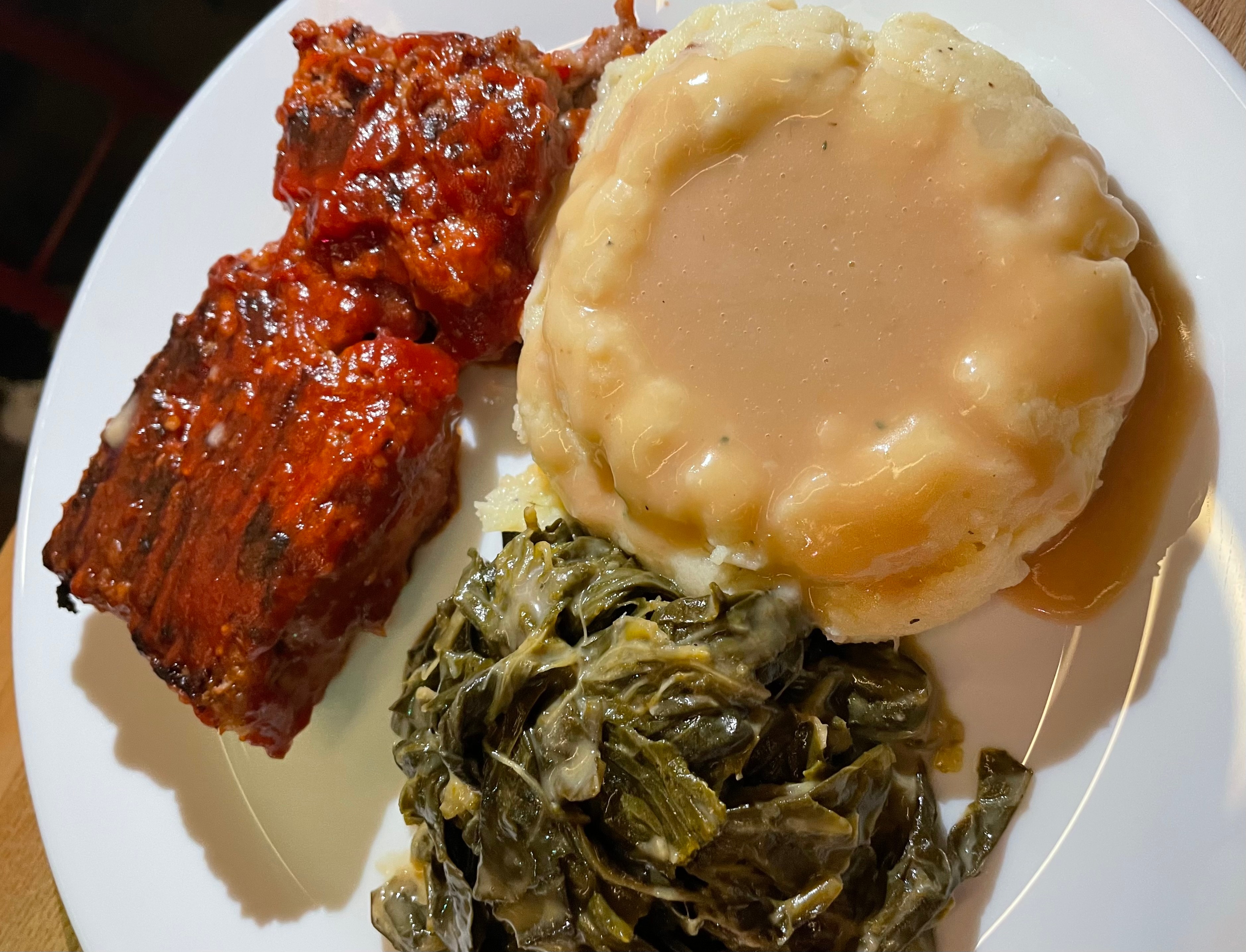 The meatloaf at Carroll & Son Fine Foods, new inside the UNION Craft Brewing, is too delicious to share.