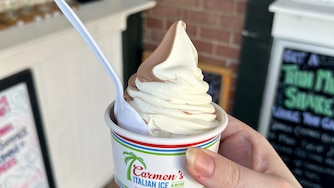 March 10, 2026 - Carmen’s Italian Ice in Rockville will stay open for 24 hours on Sunday in honor of National Ice Cream Day. Among other ice cream shops in the area, they’re offering special deals on soft serve and Italian ice for the occasion.