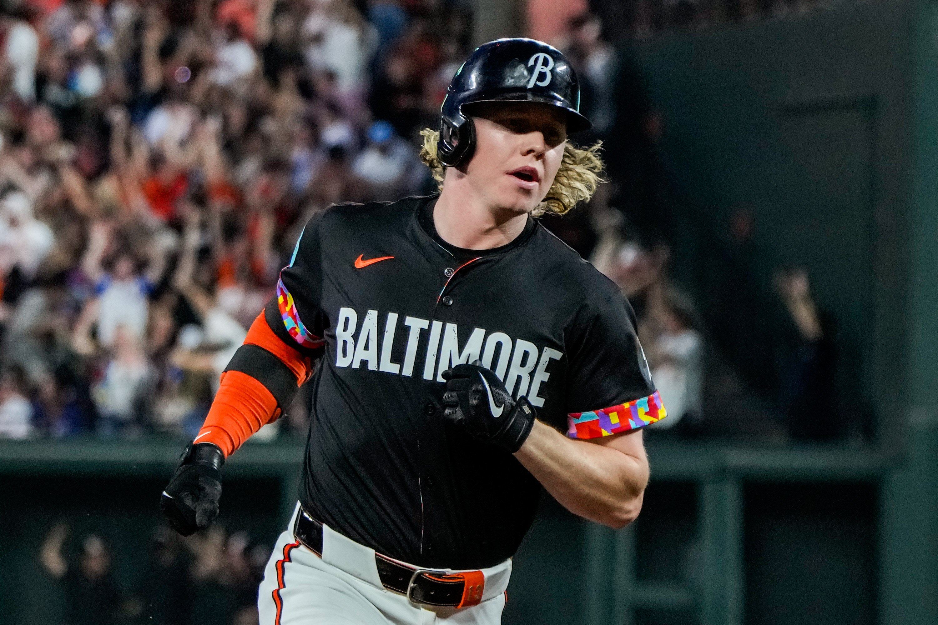 Heston Kjerstad hit .253 with four home runs in 99 major league at-bats last season.