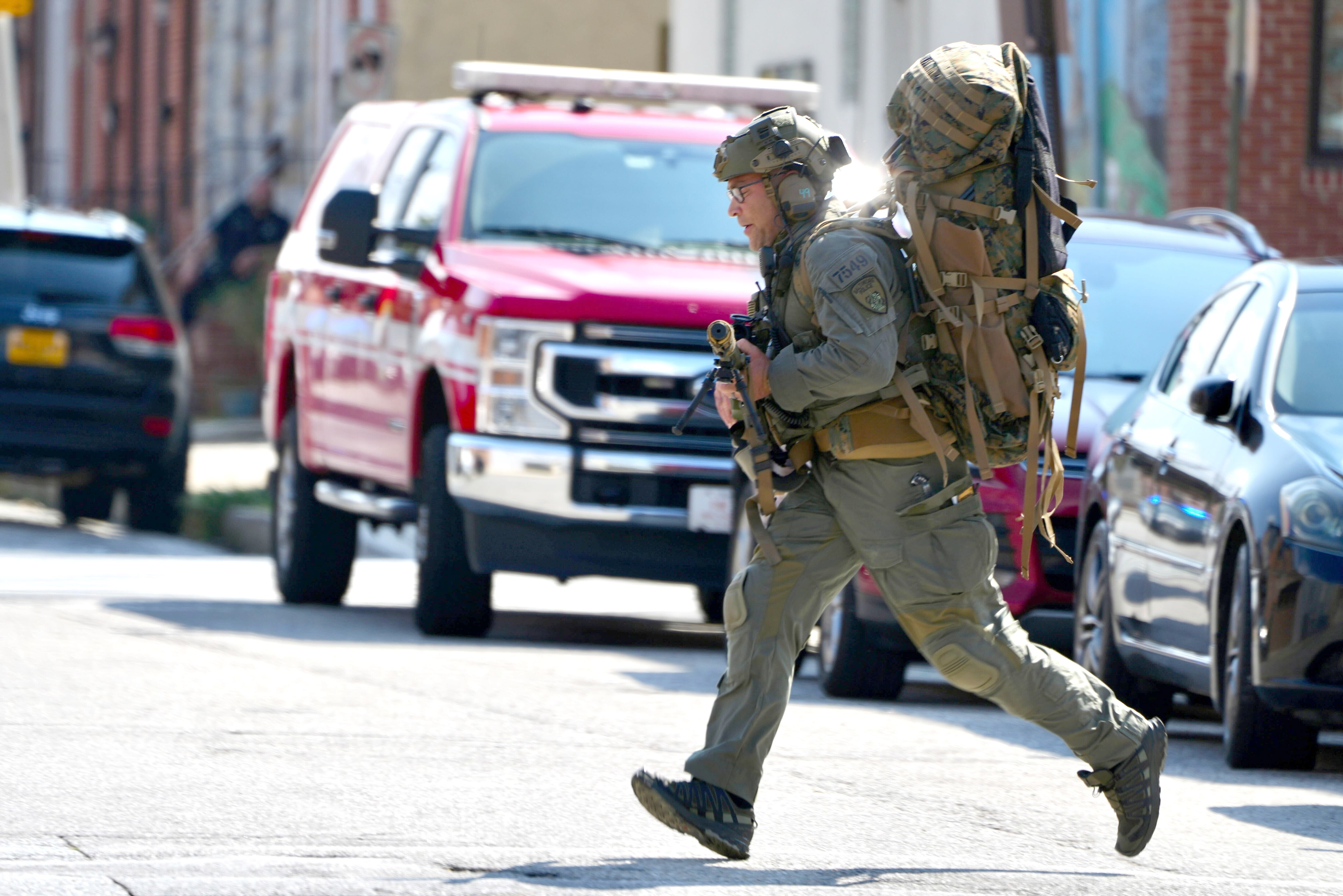 BPD is on scene of a barricade situation in the 1600 Blk of Light Street. Residents within one block of this area have been asked to evacuate.
